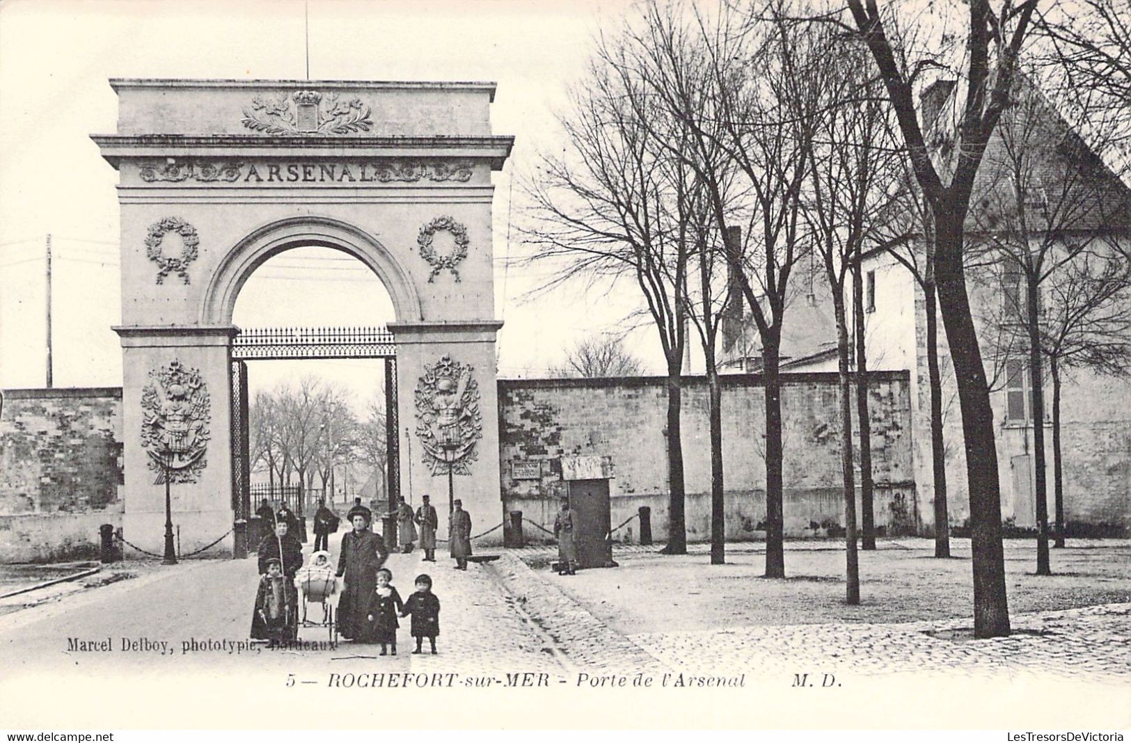 CPA FRANCE - 17 - ROCHEFORT SUR MER - Porte De L'Arsenal - MD - Rochefort