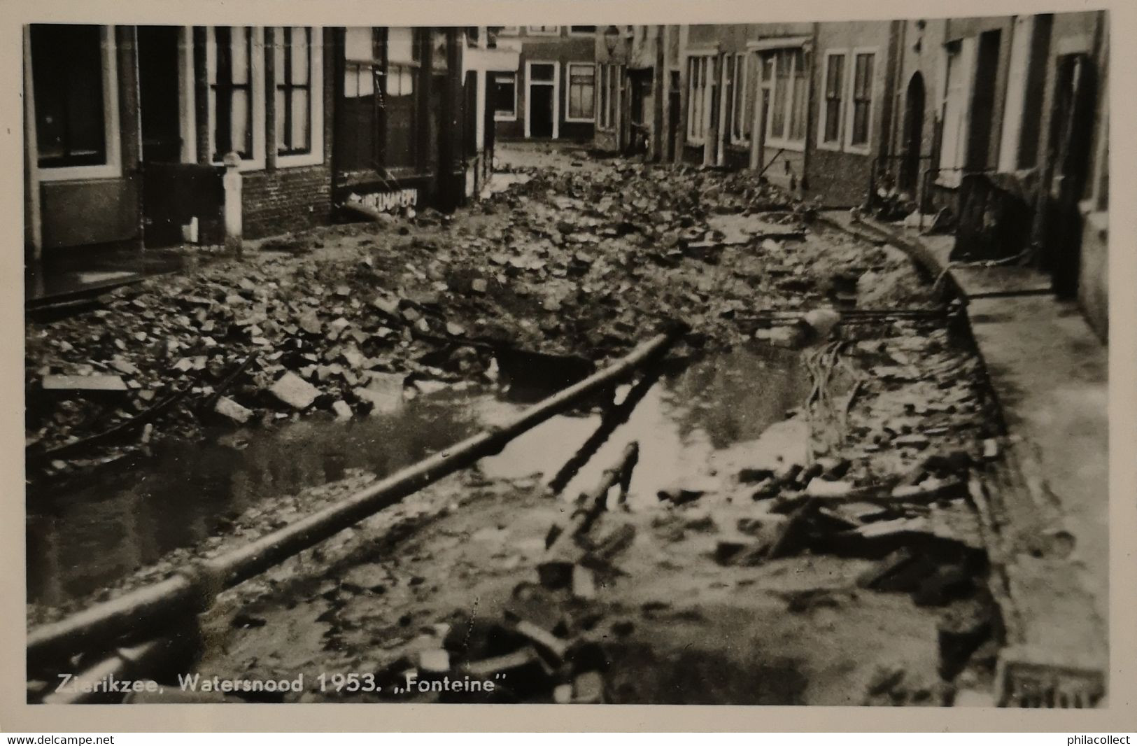 Zierikzee // Watersnood 1953 - Fontein 19?? - Zierikzee