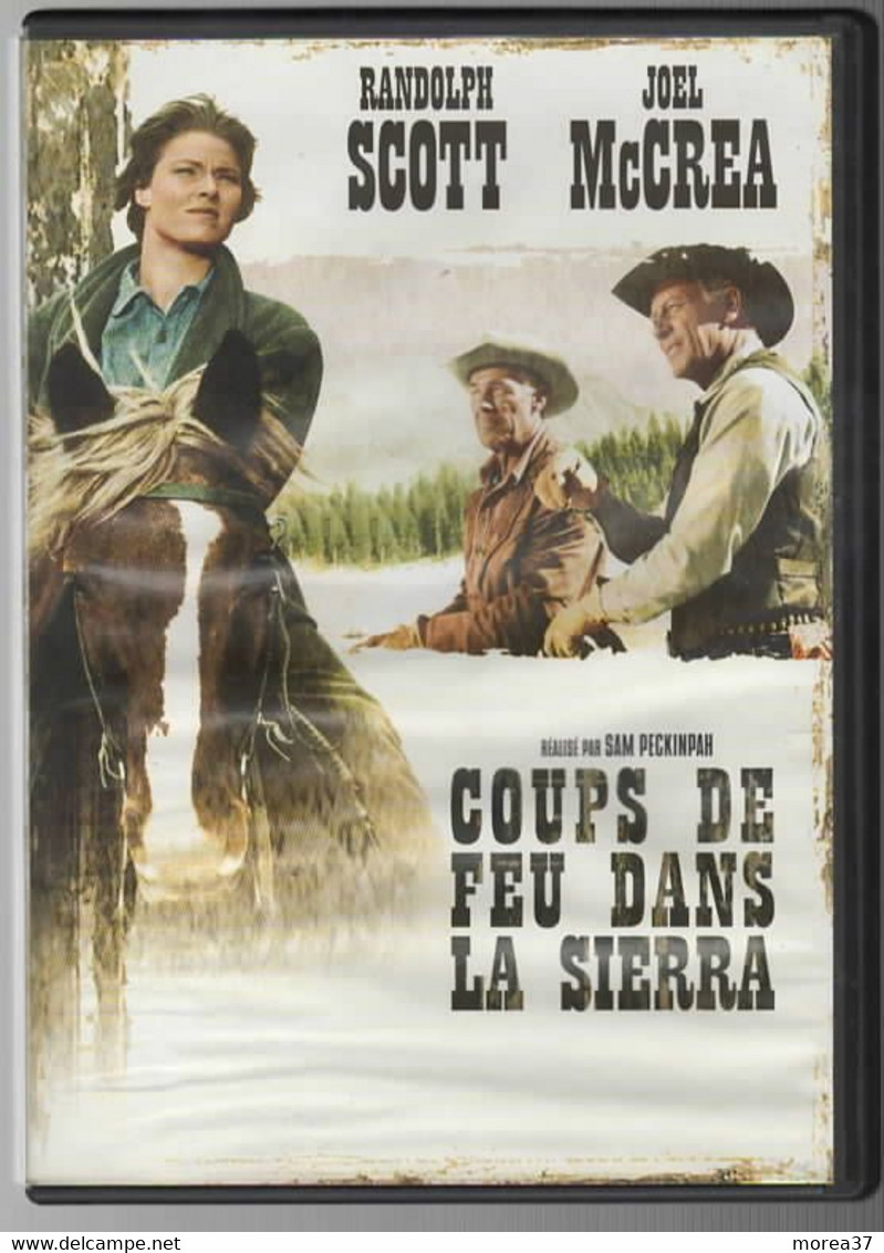 COUPS DE FEU DANS LA SIERRA   Avec RANDOLF SCOTT    C31 - Western / Cowboy