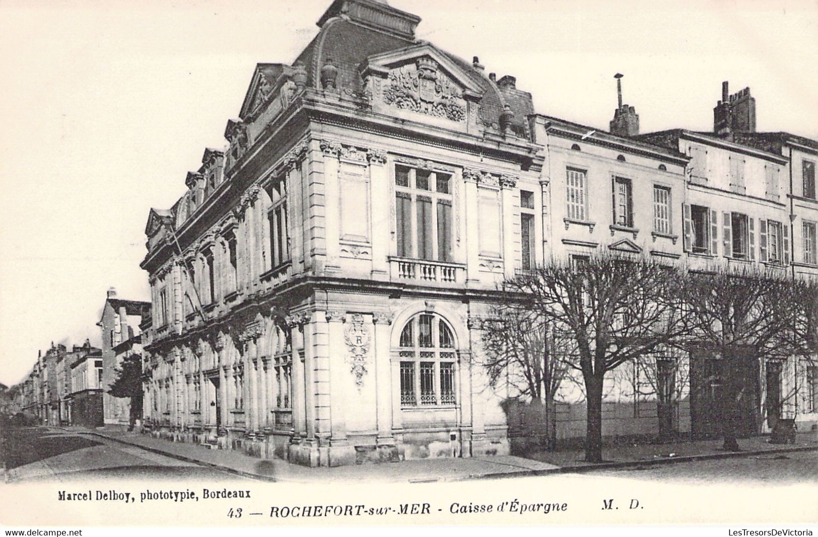 CPA FRANCE - 17 - ROCHEFORT SUR MER - Caisse D'Epargne - MD - Rochefort