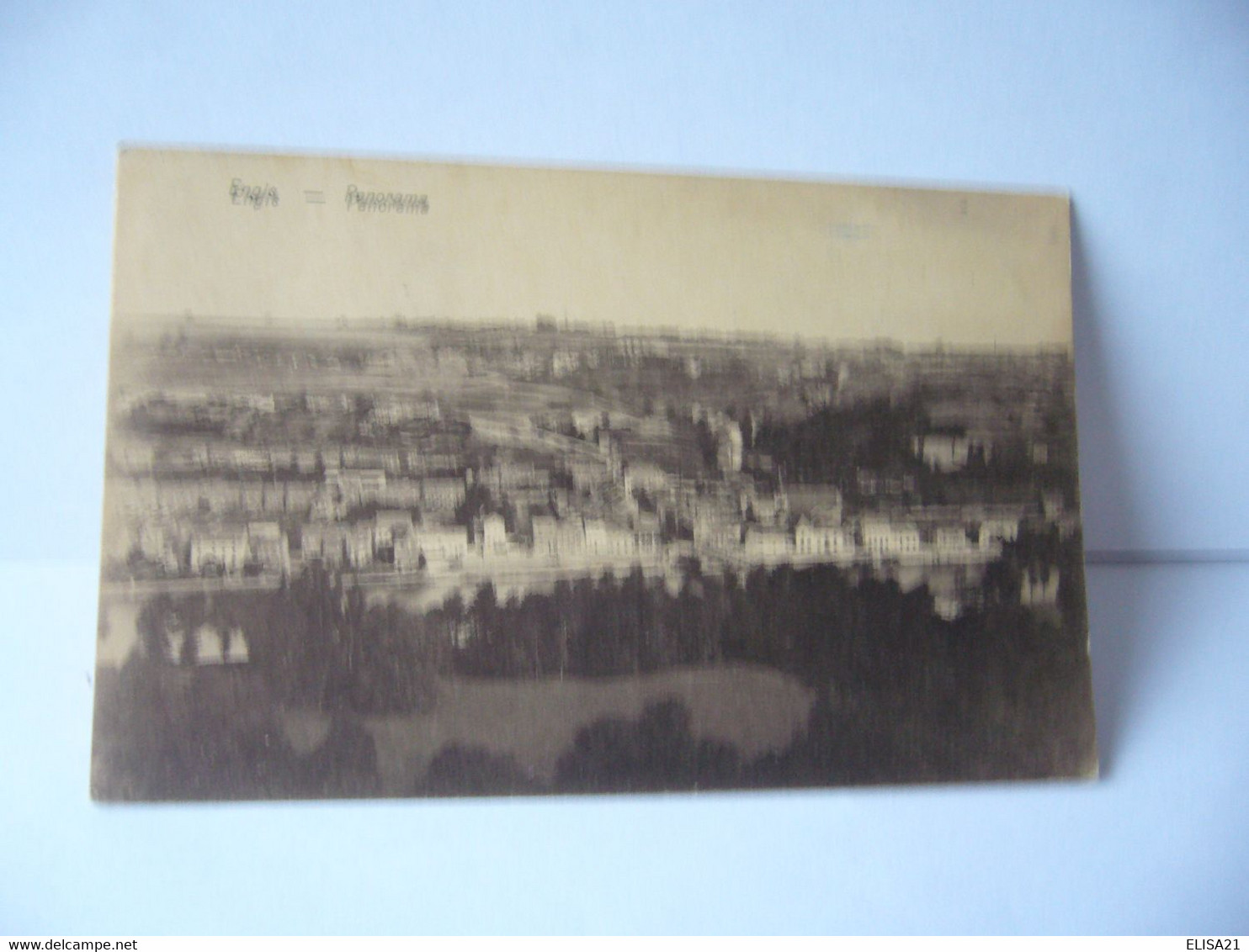 ENGIS  BELGIUM BELGIQUE LIEGE PANORAMA CPA 1930 - Engis