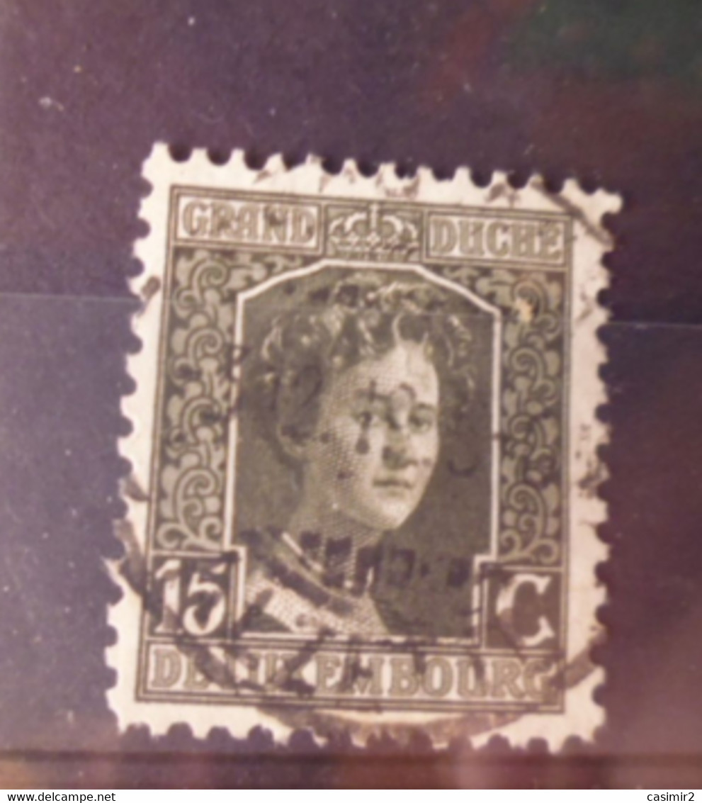 LUXEMBOURG YVERT N° 97 - 1914-24 Maria-Adelaide