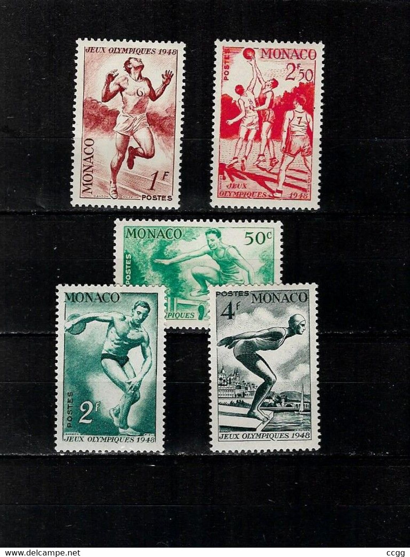 Olympic Games 1948 , Monaco - Zegels Postfris - Estate 1948: Londra