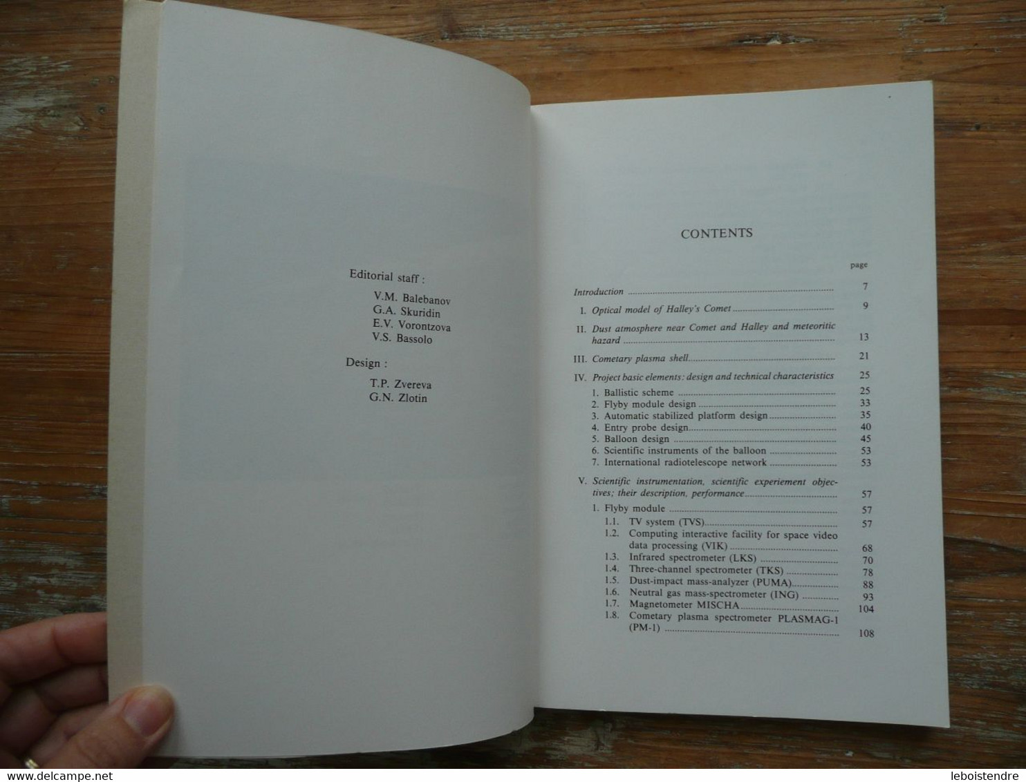 VENUS HALLEY MISSION EXPERIMENT DESCRIPTION AND SCIENTIFIC OBJECTIVES THE INTERNATIONAL PROJECT VEGA 1984 - 1986 DL 1985 - Sterrenkunde