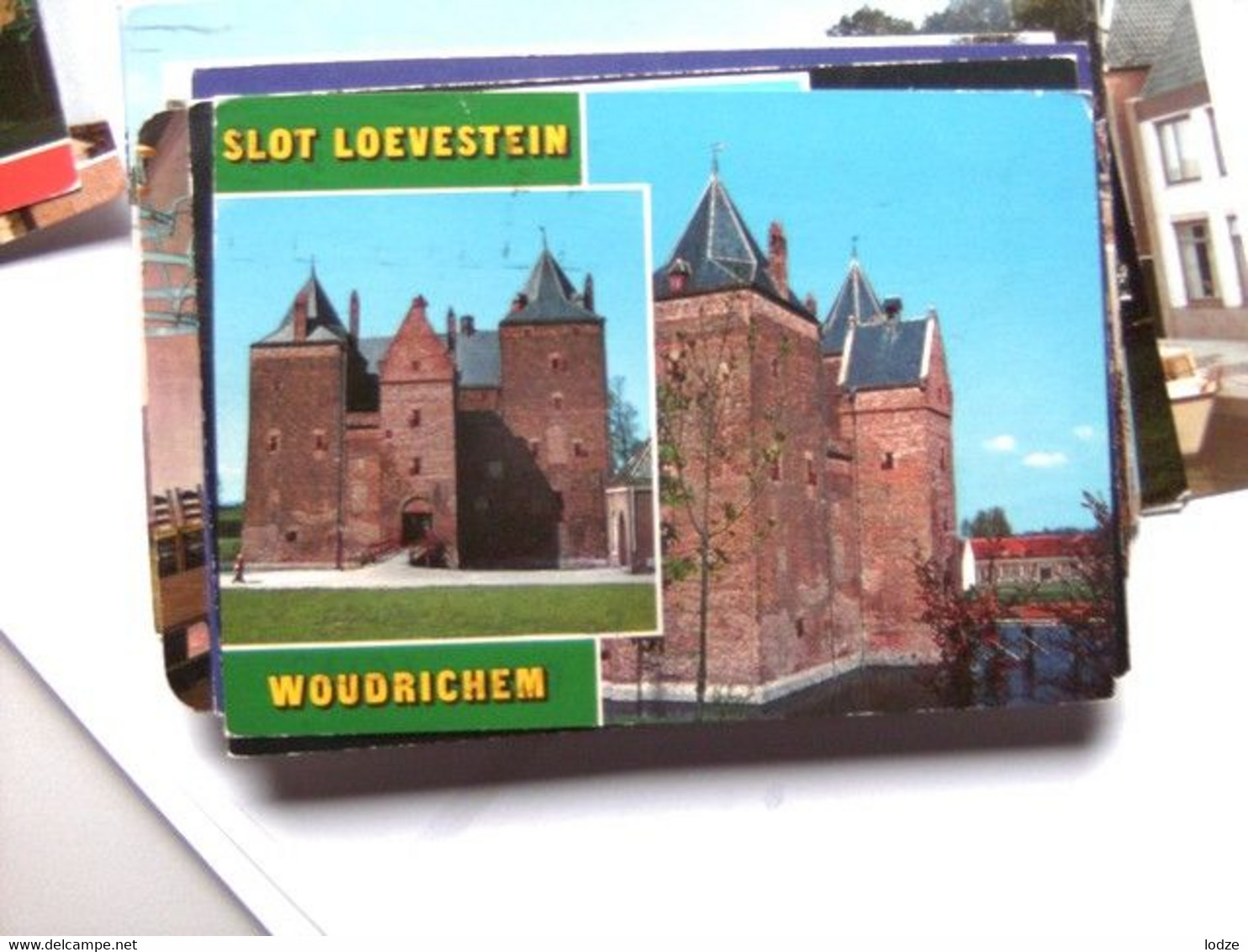 Nederland Holland Pays Bas Zaltbommel Woudrichem Met Slot Loevestein - Zaltbommel