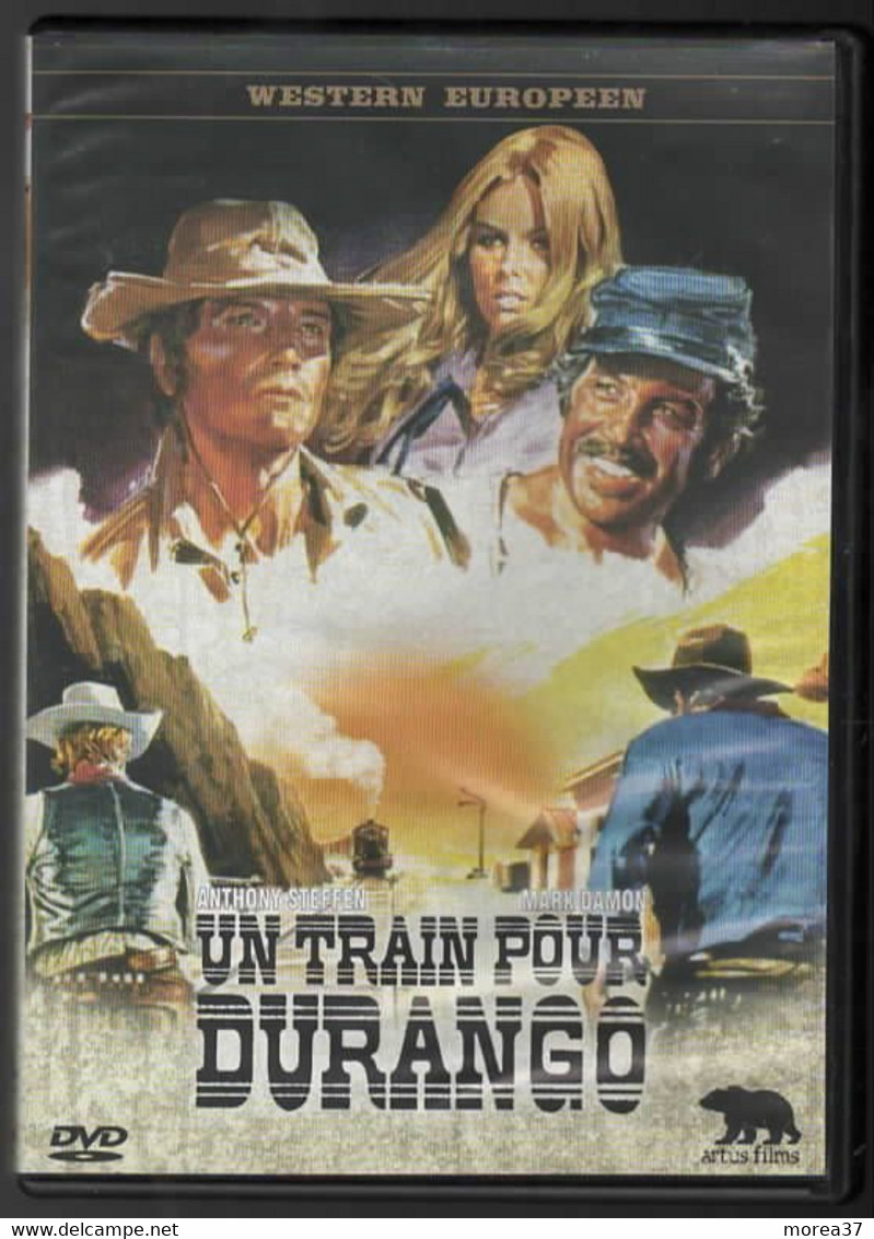 UN TRAIN POUR DURANGO   Avec  ANTHONY STEFFEN      C31 - Western / Cowboy