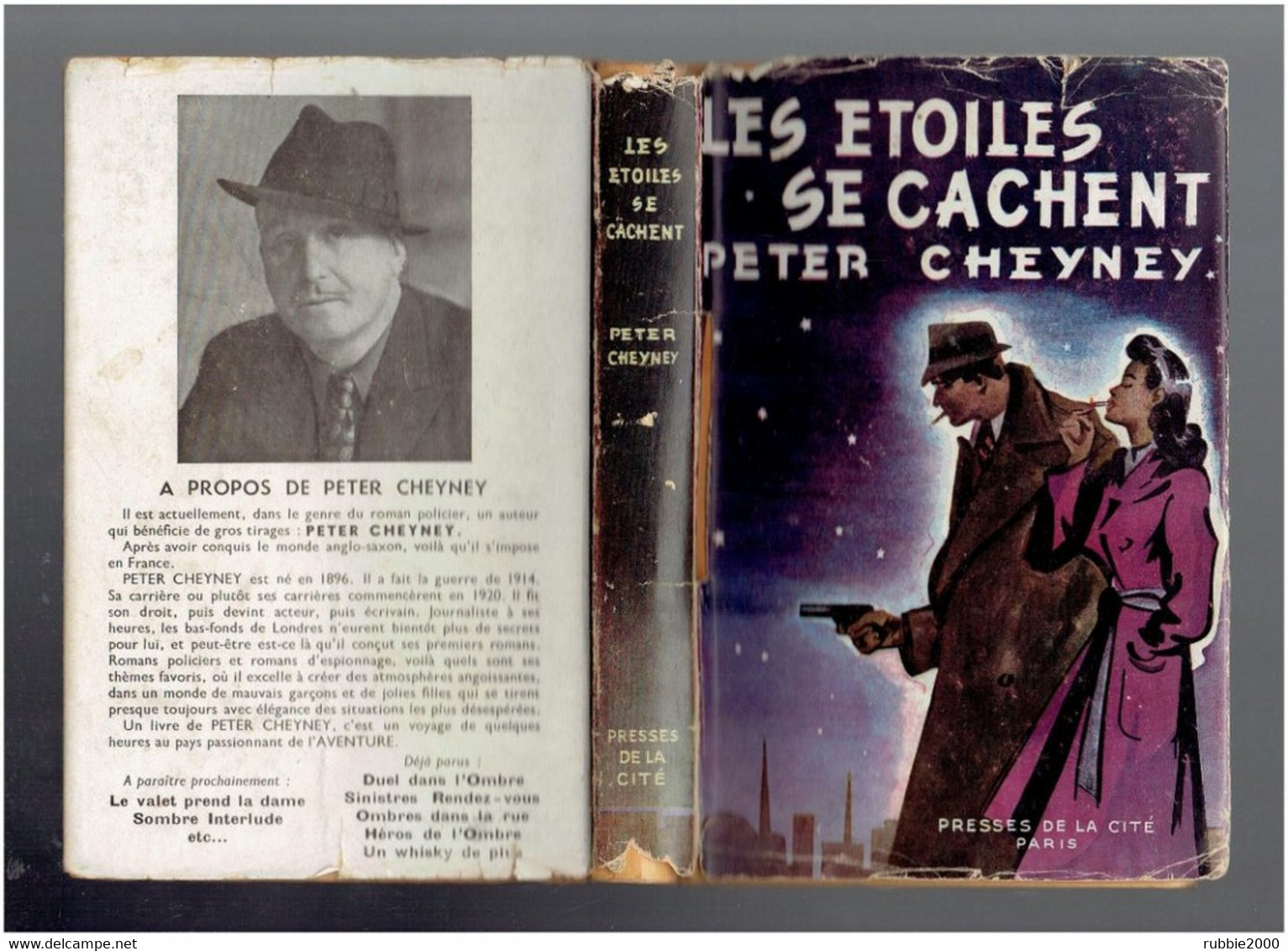 LES ETOILES SE CACHENT 1947 PETER CHEYNEY EDITIONS PRESSES DE LA CITE ROMAN POLICIER - Presses De La Cité