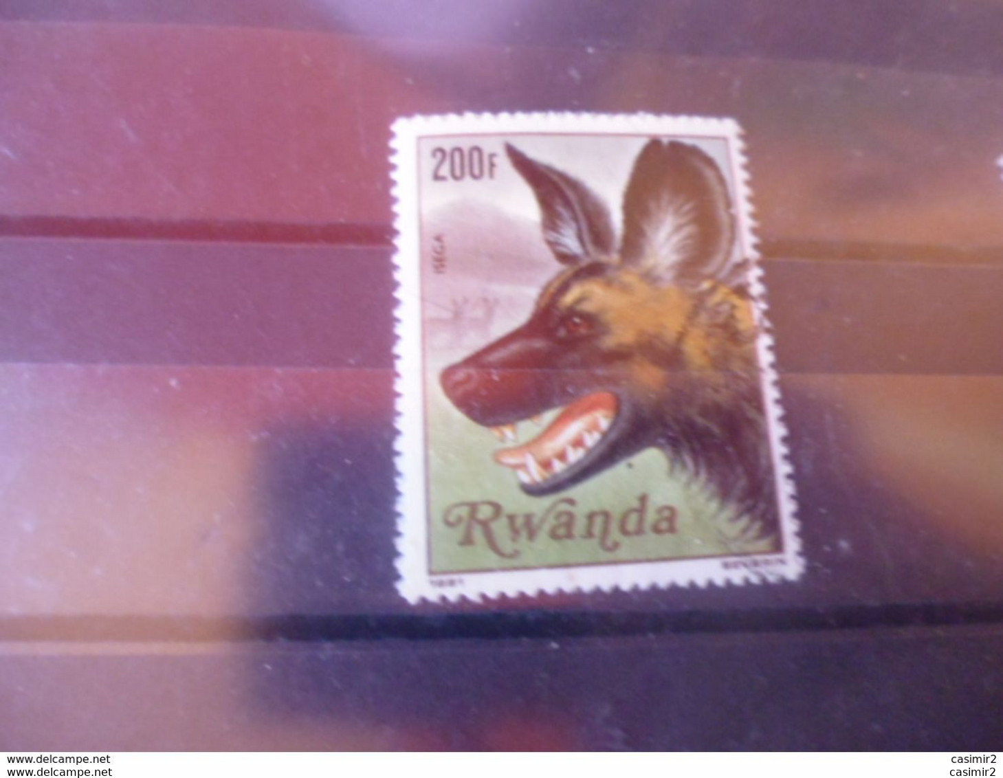 RWANDA  YVERT N°1007 - Usati