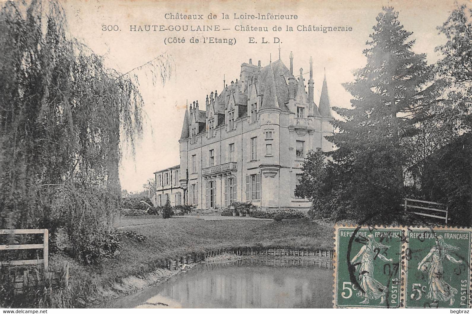 HAUTE GOULAINE     CHATEAU DE LA CHATAIGNERAIE - Haute-Goulaine