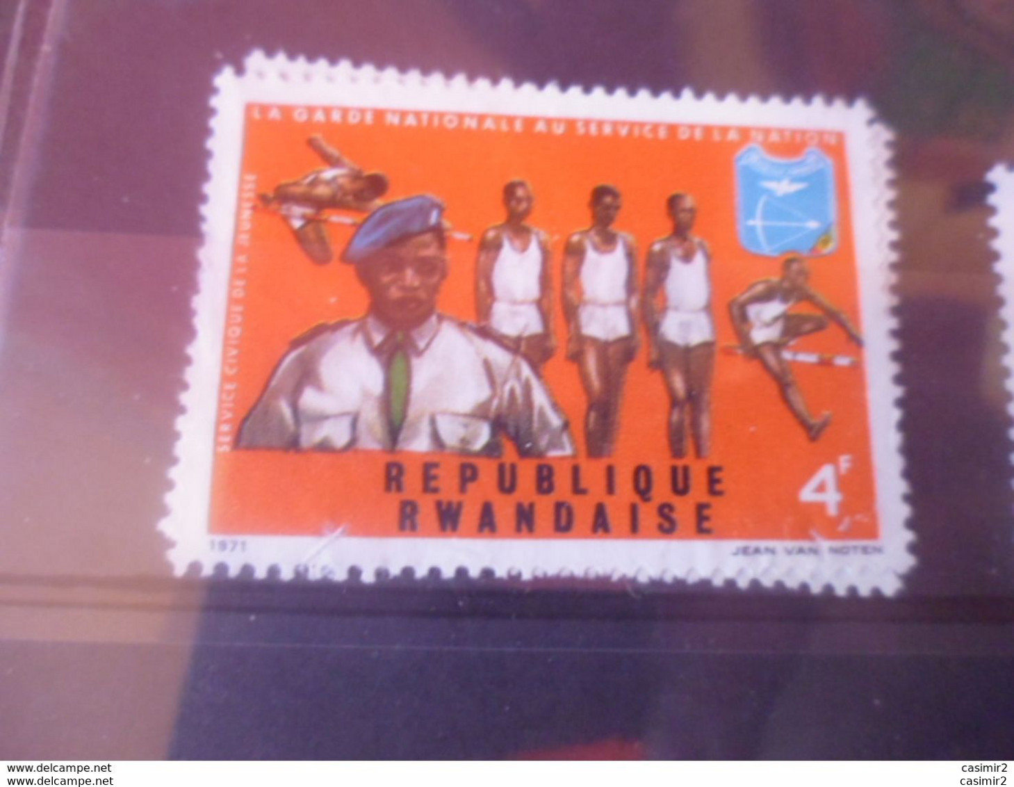 RWANDA  YVERT N°438 - Used Stamps