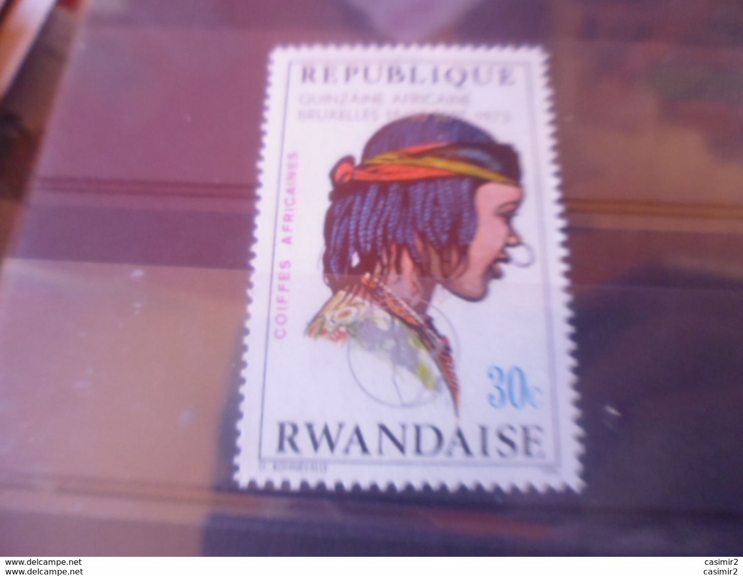 RWANDA  YVERT N°409 - Gebraucht