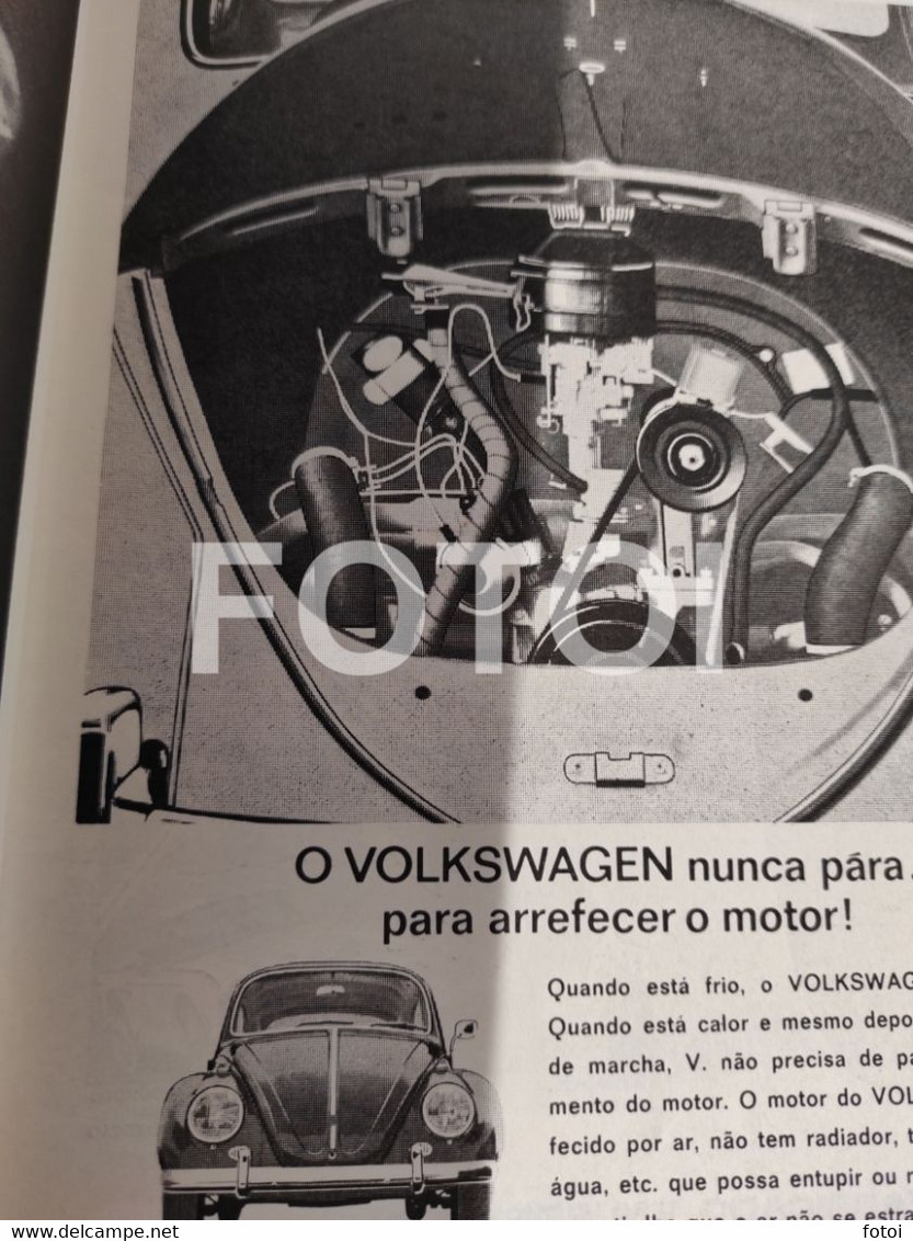 1967 POPE PAUL VI  ROLLS ROYCE MINI MORRIS FIAT 124 FORD MUSTANG LE MANS TEMPLARIOS TOMAR ACP AUTOMOVEL CLUB PORTUGAL - Magazines
