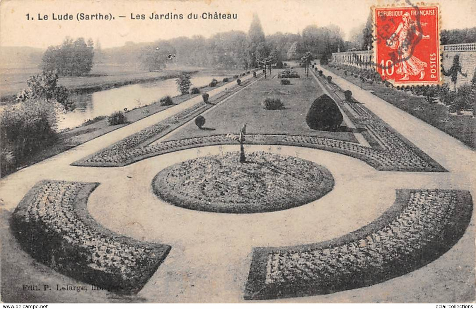 Le Lude        72        Les Jardins Du Château       (voir Scan) - Autres & Non Classés