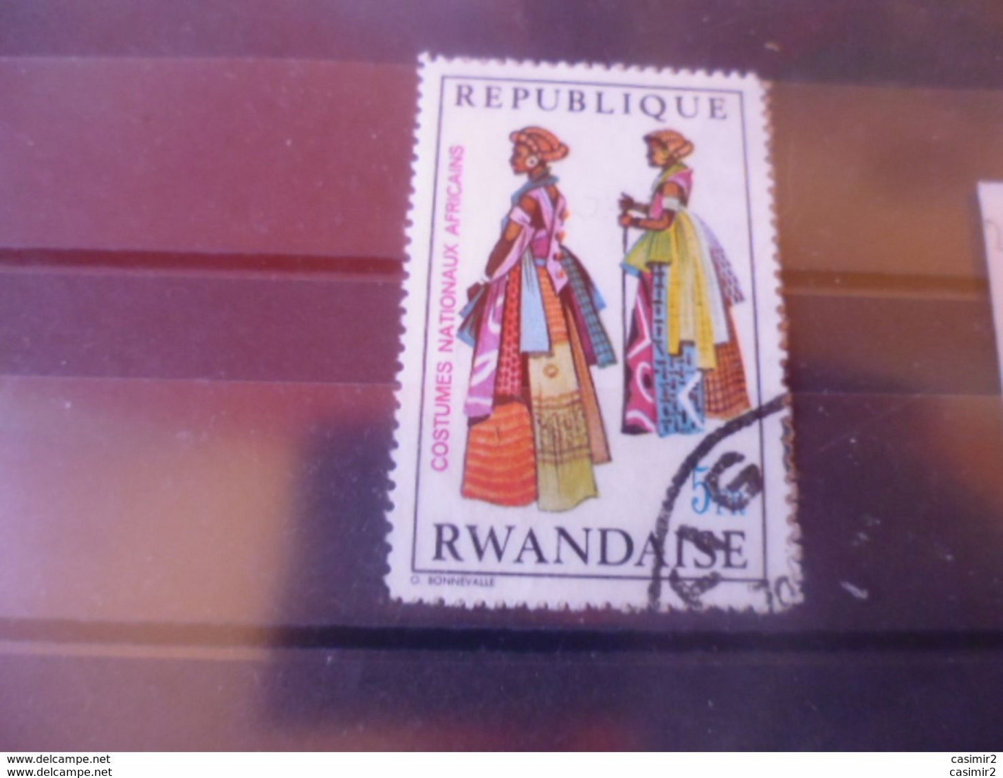 RWANDA  YVERT N°351 - Usati