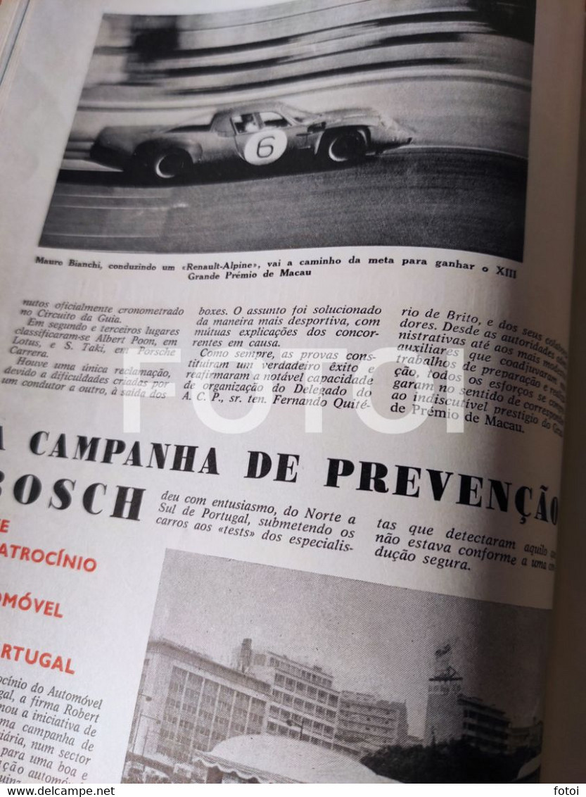 1967 BARCELOS ARTESANATO NSU MACAU GP RALLY MONTE CARLO CITROEN DS  ACP AUTOMOVEL CLUB PORTUGAL