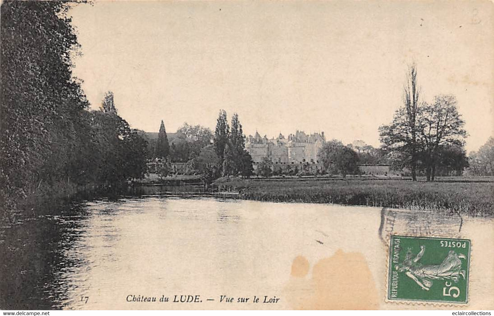 Le Lude        72        Vue Sur Le  Loir  .       (voir Scan) - Other & Unclassified