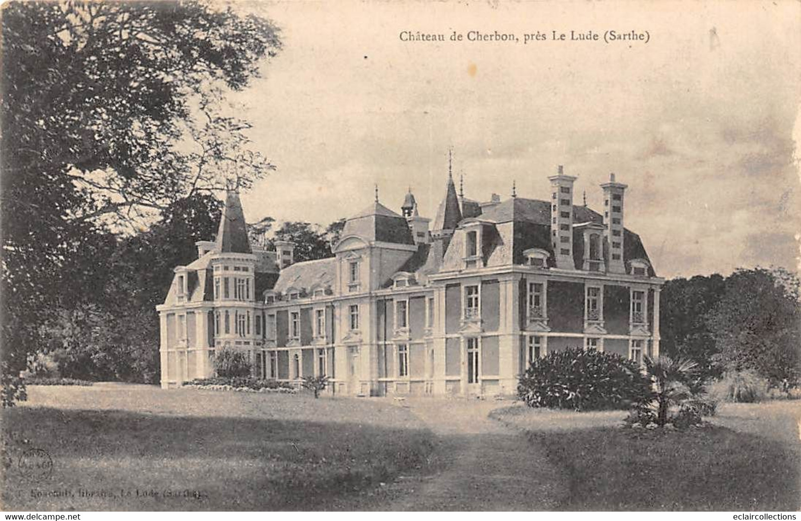 Le Lude        72        Château De Cherbon   -  2  -       (voir Scan) - Autres & Non Classés