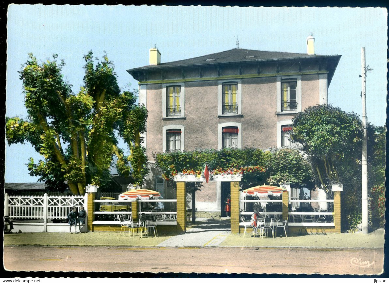 Cpsm Du 95 Fosses  Tabac De La Gare -- Maison Hallier    Aout22-104 - Fosses