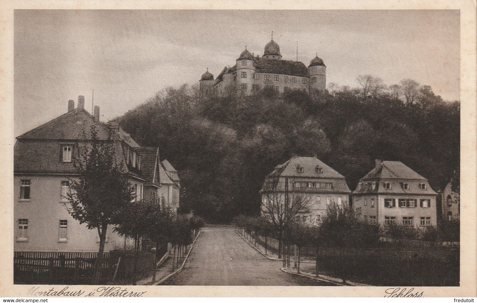 CP. MONTABAUR : Westerw , Schloss. - Montabaur
