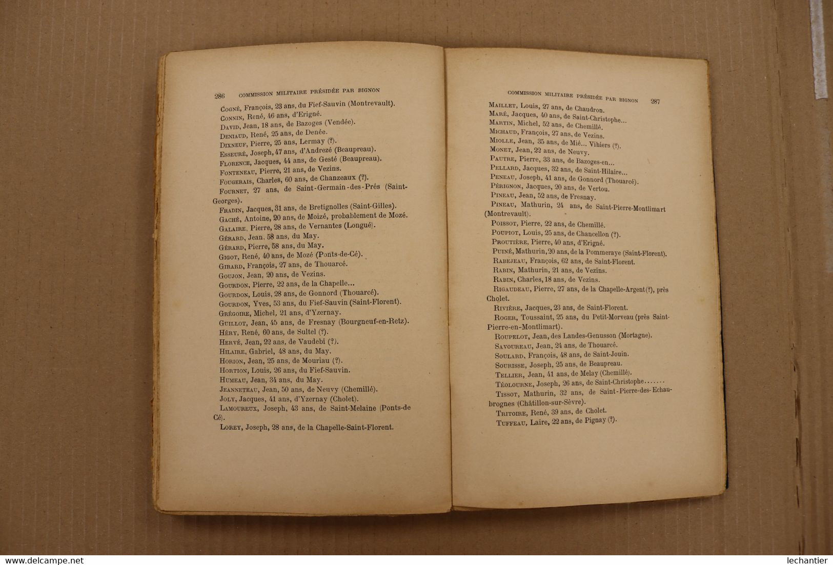 La justice révolutionnaire à NANTES et Loire Inférieure -Alfred Lallié  1896 -  424 pages B.E. - B. CIER libraire Nantes