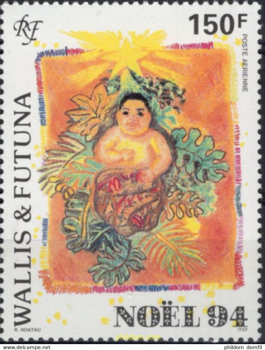 693068 MNH WALLIS Y FUTUNA 1994 NAVIDAD - Gebraucht