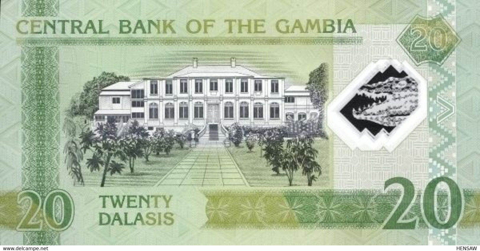 GAMBIA 20 DALASIS P 30 2014 UNC SC NUEVO - Gambia