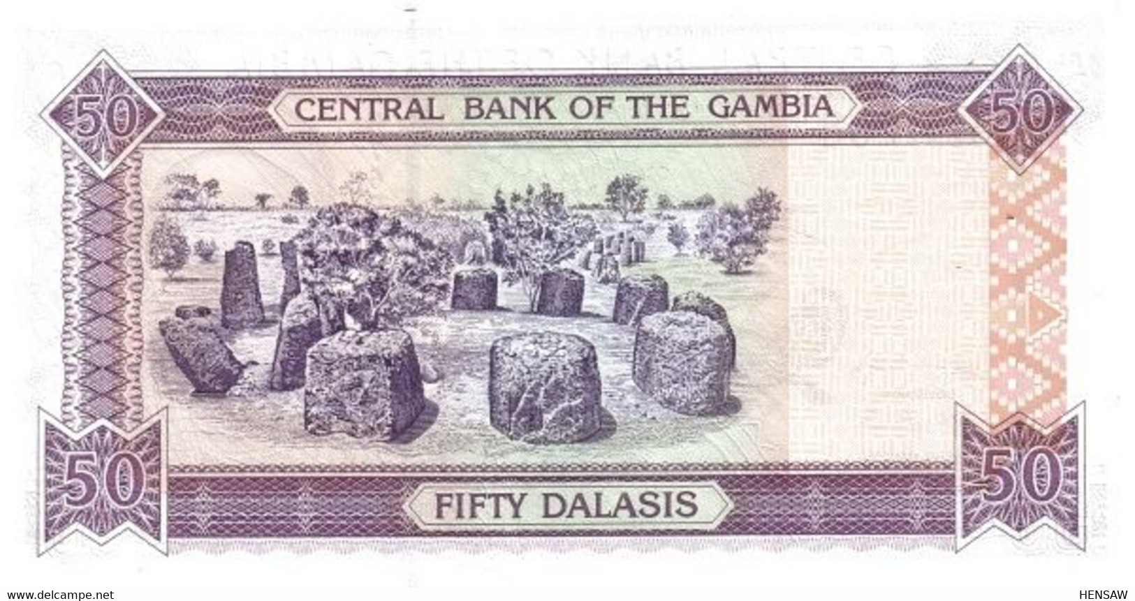GAMBIA 50 DALASIS P 23a 2001 UNC SC NUEVO - Gambie