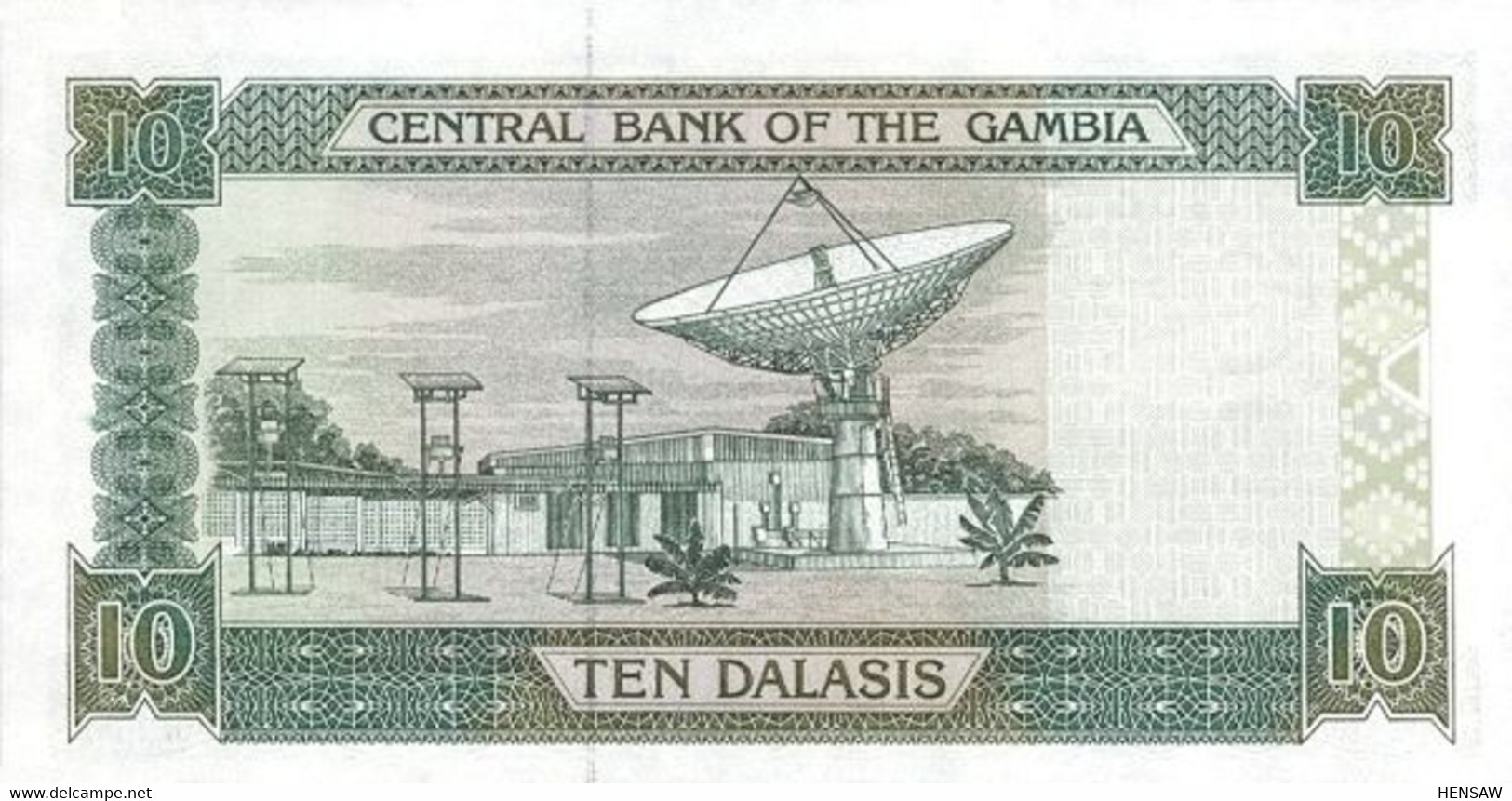 GAMBIA 10 DALASIS P 21c 2001 UNC SC NUEVO - Gambia