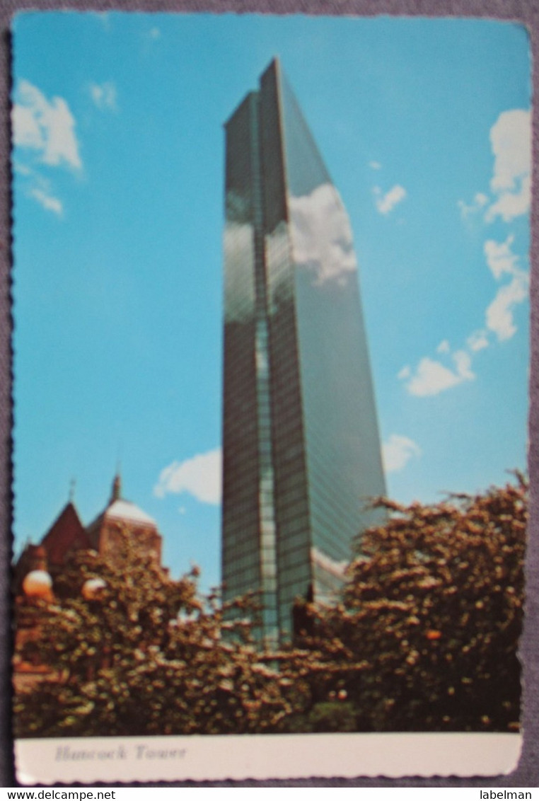 USA UNITED STATES HANCOCK TOWER BUILDING BOSTON MASSACHUSETTS POSTCARD CARTE POSTALE ANSICHTSKARTE CP PC POSTKARTE - Portland