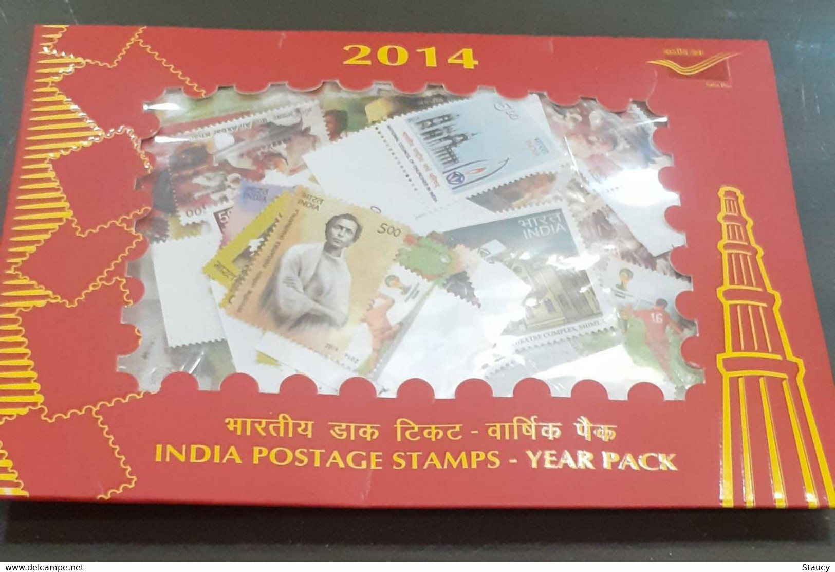 India 2014 Complete Post Office Year Pack / Set / Collection MNH As Per Scan - Collezioni & Lotti