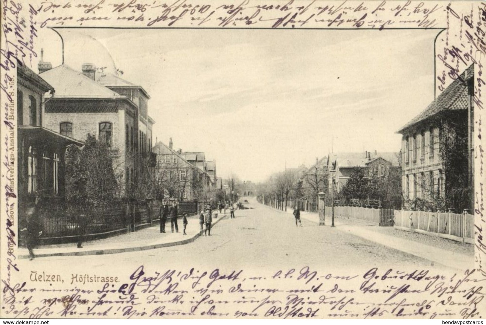 UELZEN, Höftstrasse (1901) AK - Uelzen