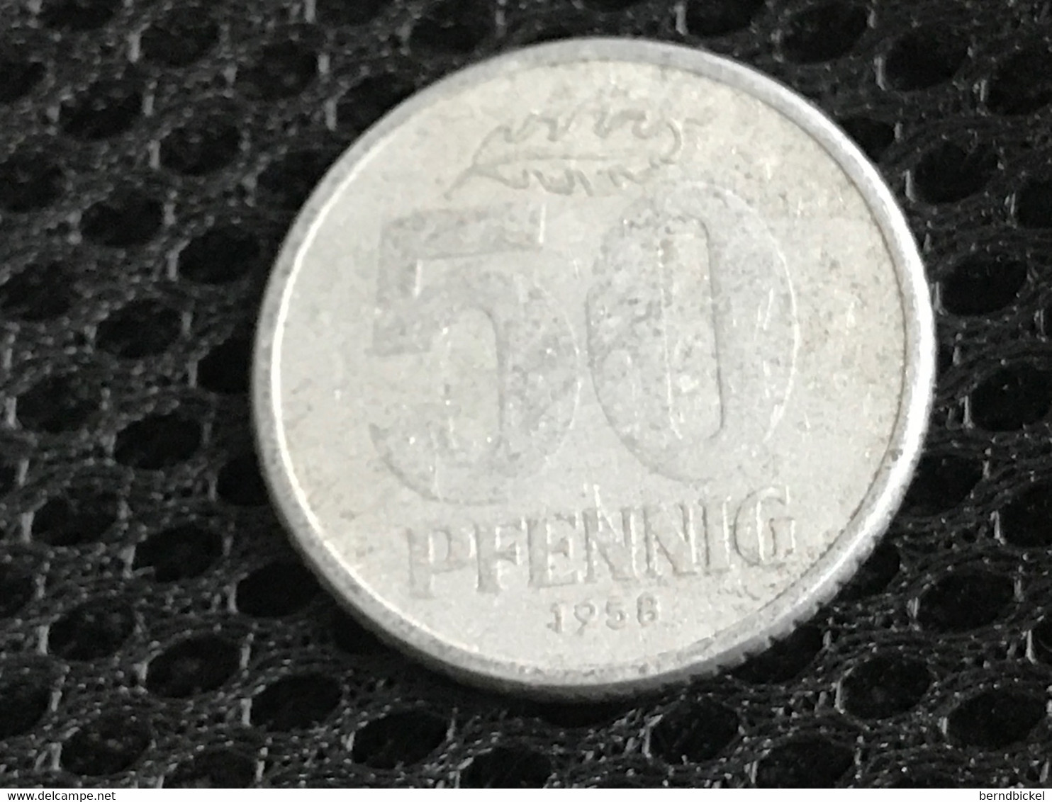 Münze Münzen Umlaufmünze Deutschland DDR 50 Pfennig 1958 - 50 Pfennig