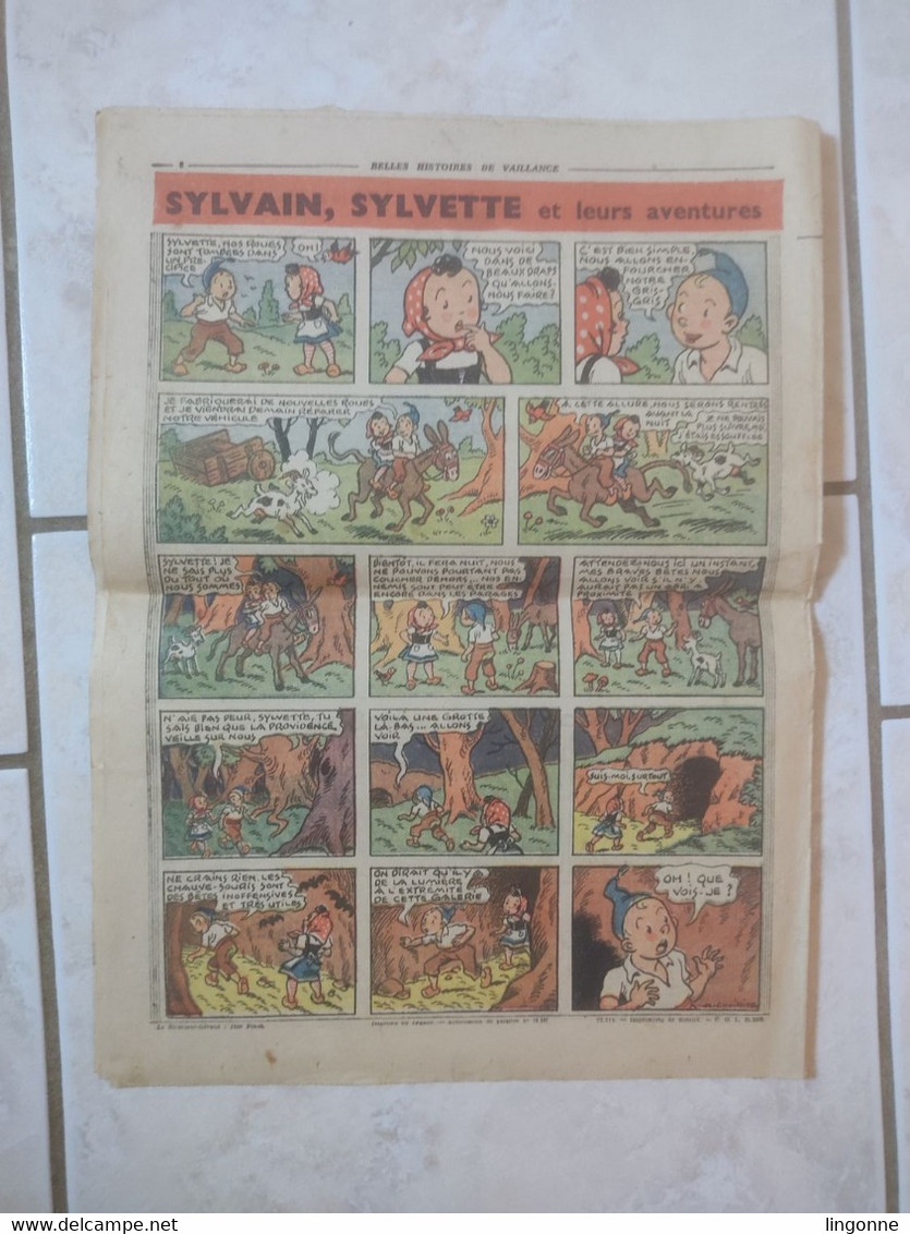 Fripounet & Marisette N° 11 Du 30/3/1947. 2è Année. Belles Histoires De Vaillance SYLVAIN SYLVETTE - Fripounet