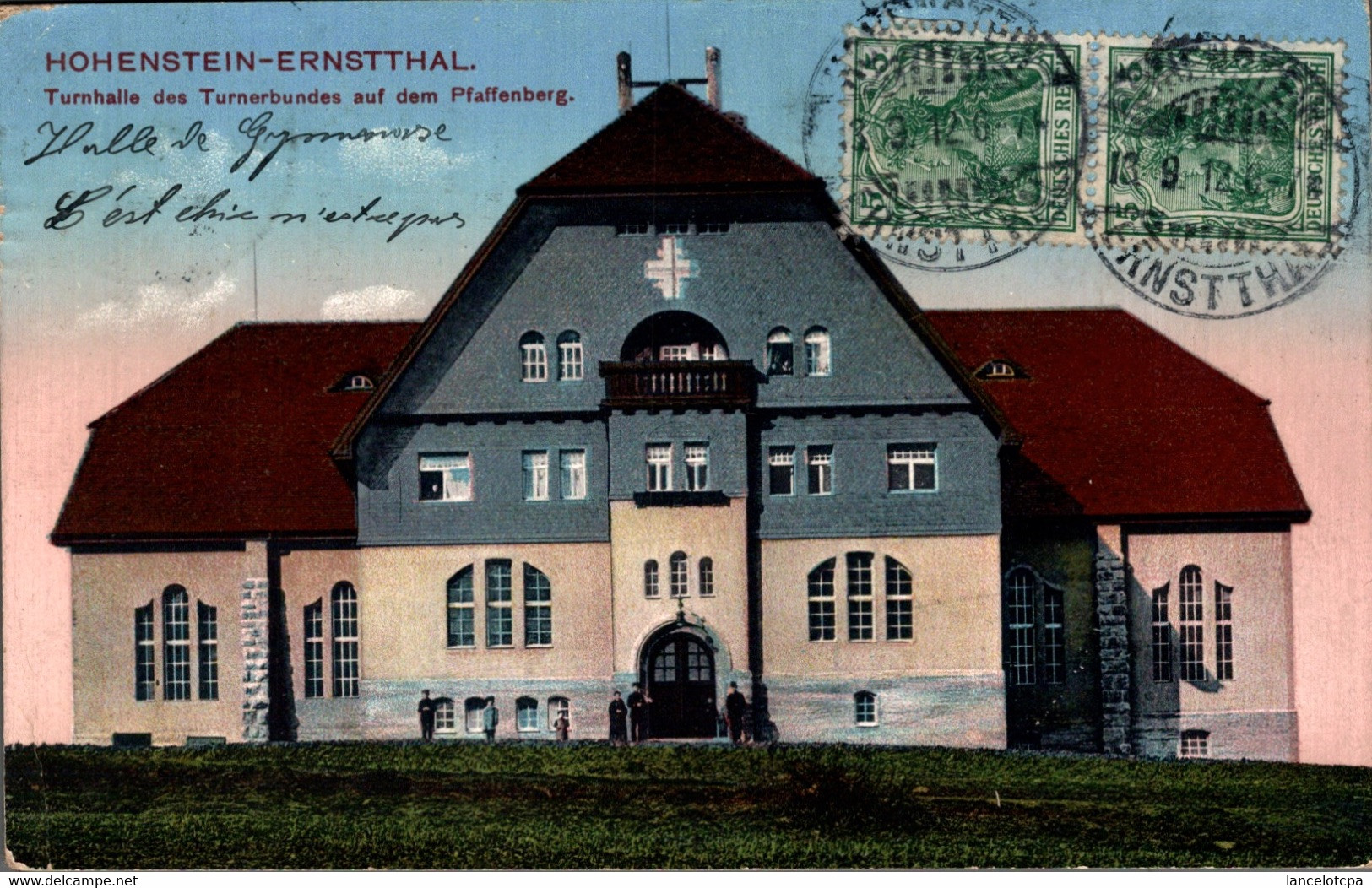 HOHENSTEIN ERNSTTHAL / TURNHALLE DES TURNERBUNDES AUF DEM PFAFFENBERG - Hohenstein-Ernstthal