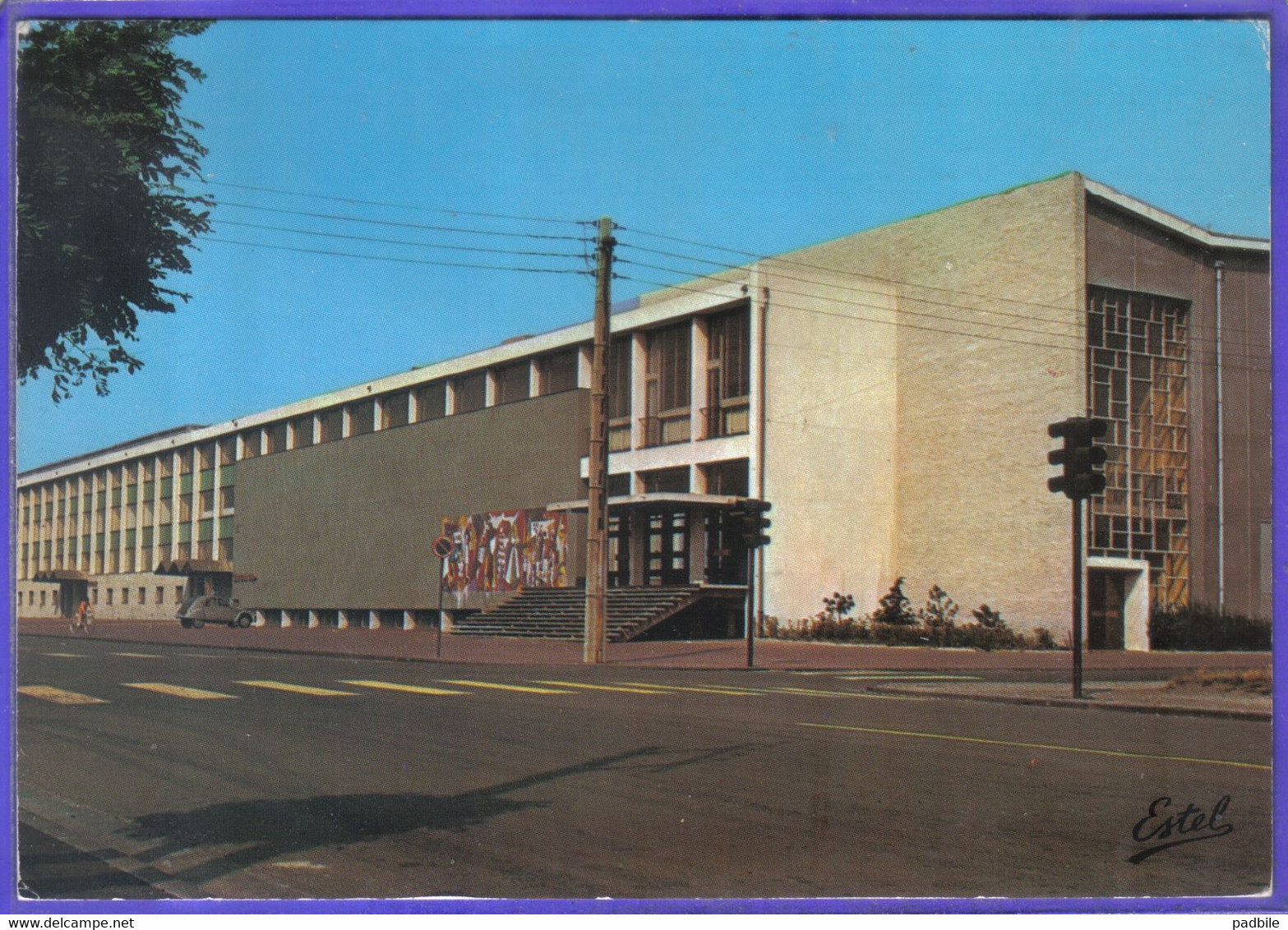 Carte Postale 59. Saint-Pol-sur-mer Le Centre Romain Roland  Très Beau Plan - Saint Pol Sur Mer