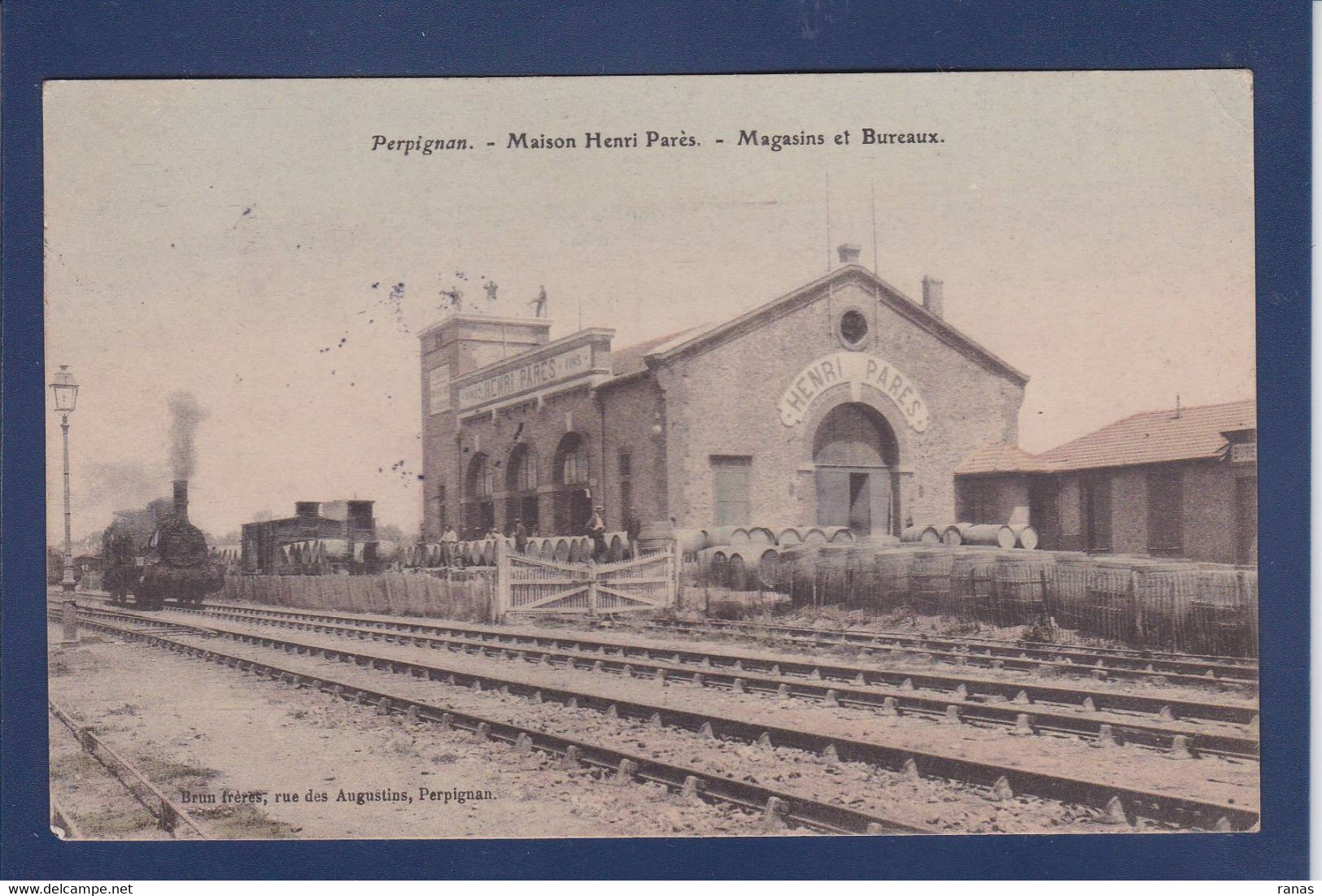 CPA [66] Pyrénées Orientales > Perpignan Henri PARES Gare Train Chemin De Fer - Perpignan