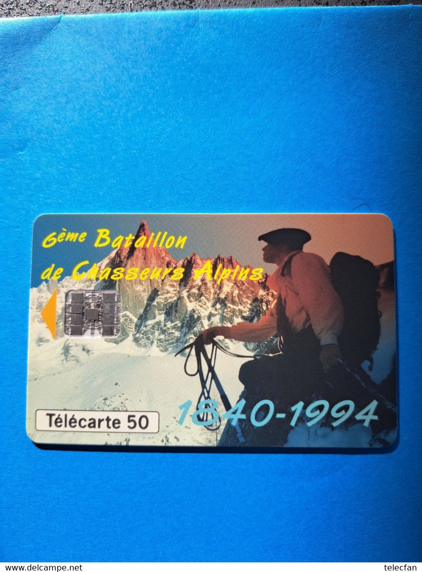 FRANCE PRIVEE 50U EN954 CHASSEURS ALPINS MONTAGNE ARMY CLUMBING UT - Armee