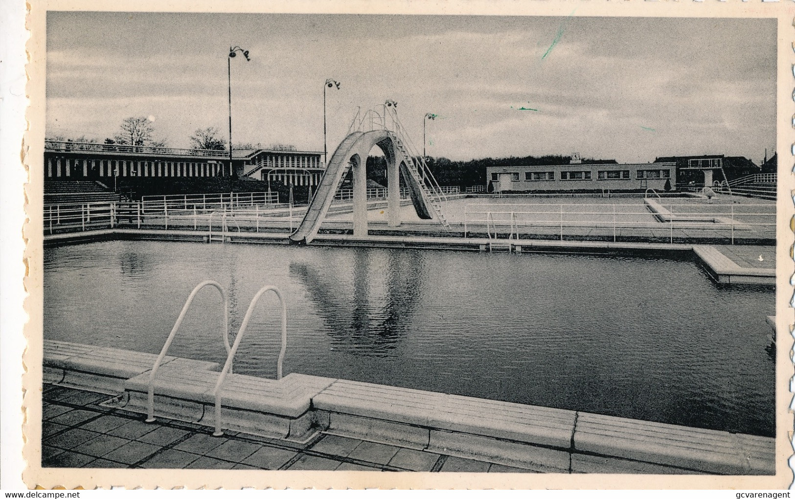 WETTEREN   HET OLYMPISCH ZWEMBAD  DE WARANDE          2 SCANS - Wetteren