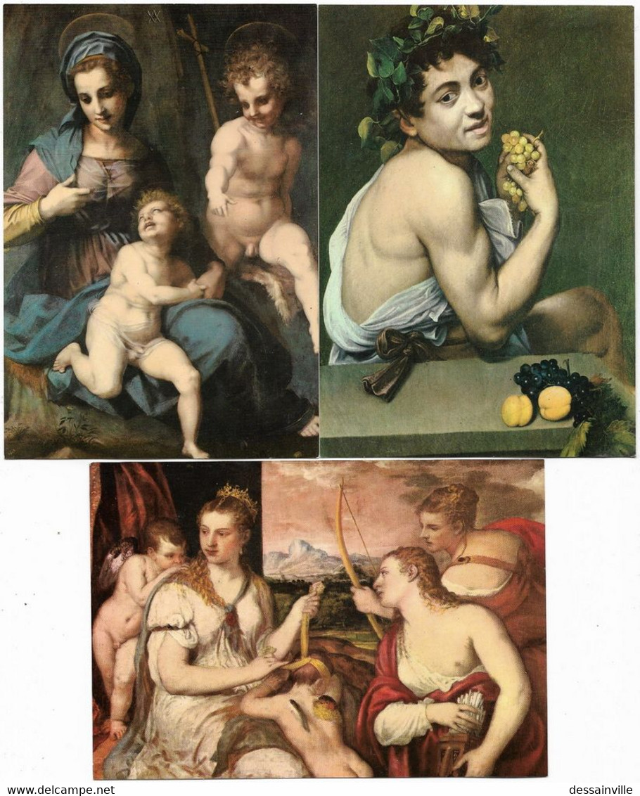 ROMA - GALLERIA BORGHESE - Lot De 13 Cartolinas - Collections & Lots