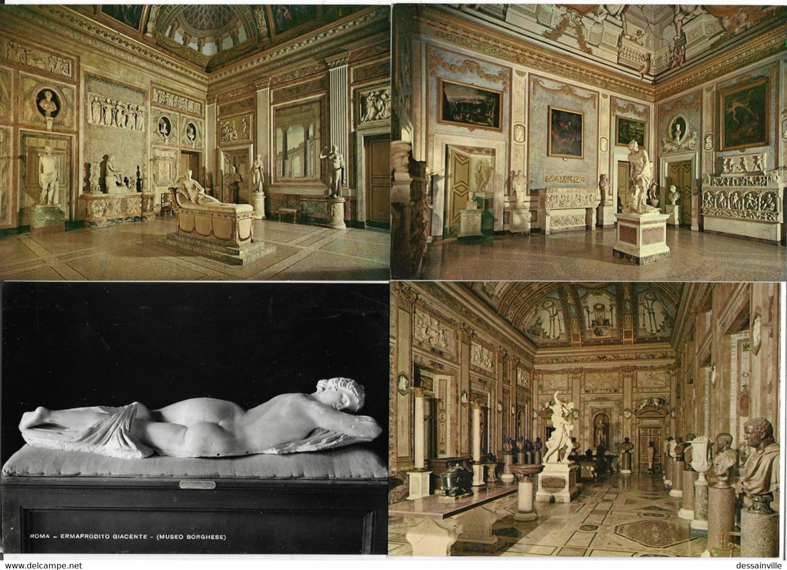 ROMA - GALLERIA BORGHESE - Lot De 13 Cartolinas - Sammlungen & Lose