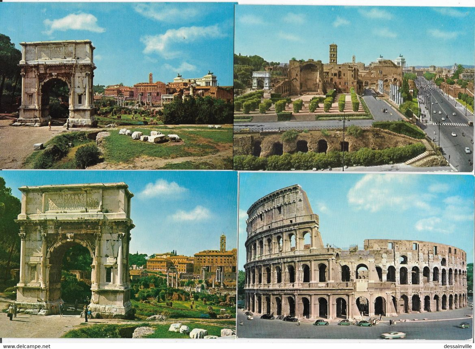 ROMA  ANTIQUE - Lot De 15 Cartolinas - Verzamelingen