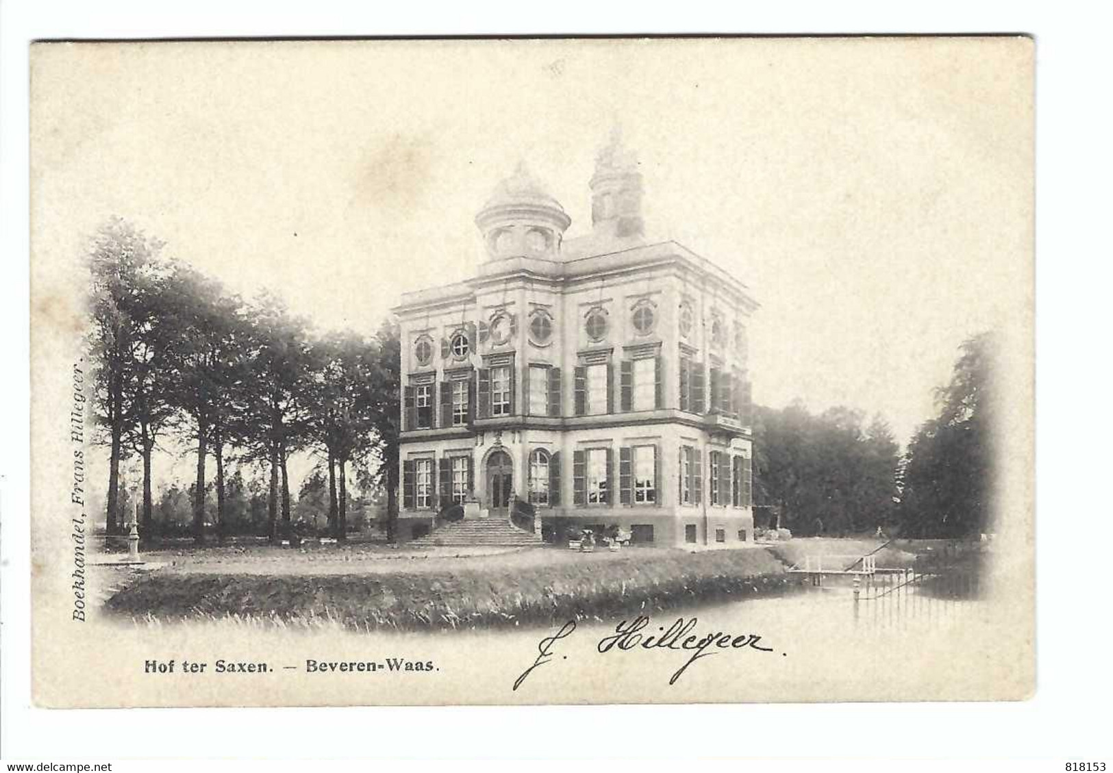 Beveren  Beveren-Waas  -  Hof Ter Saxen 1903 - Beveren-Waas