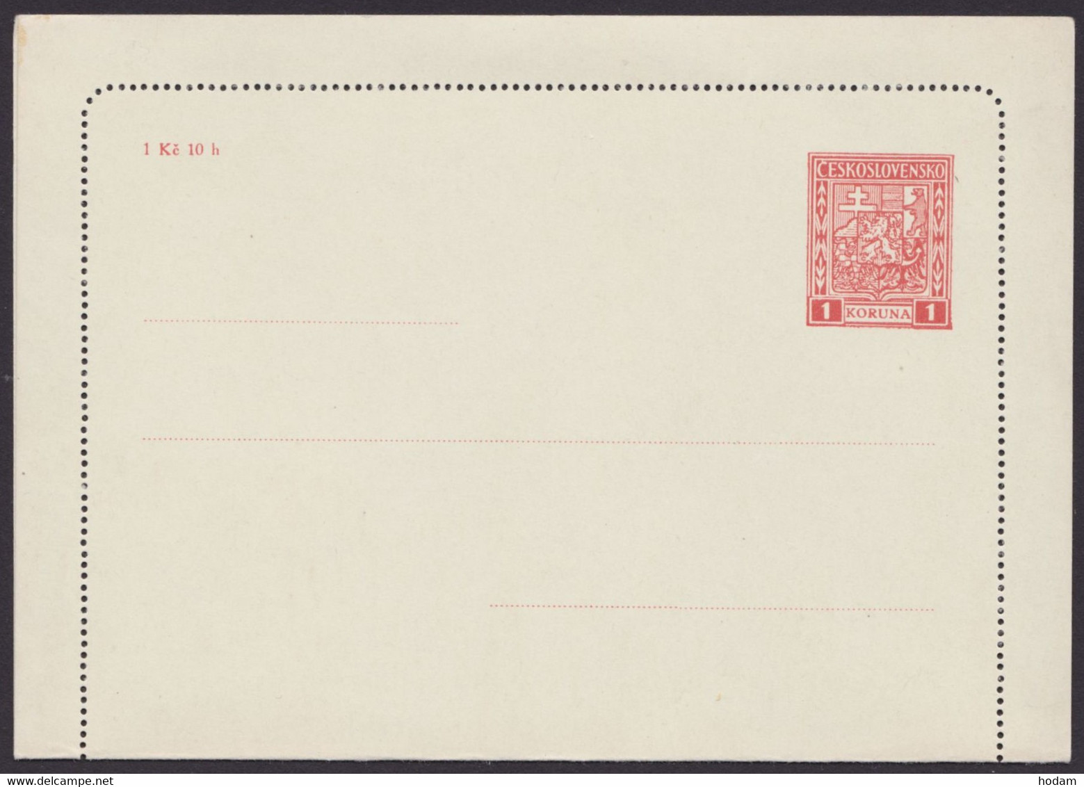 K2b, Kartenbrief, *, 1933, Gute Erhaltung - Enveloppes