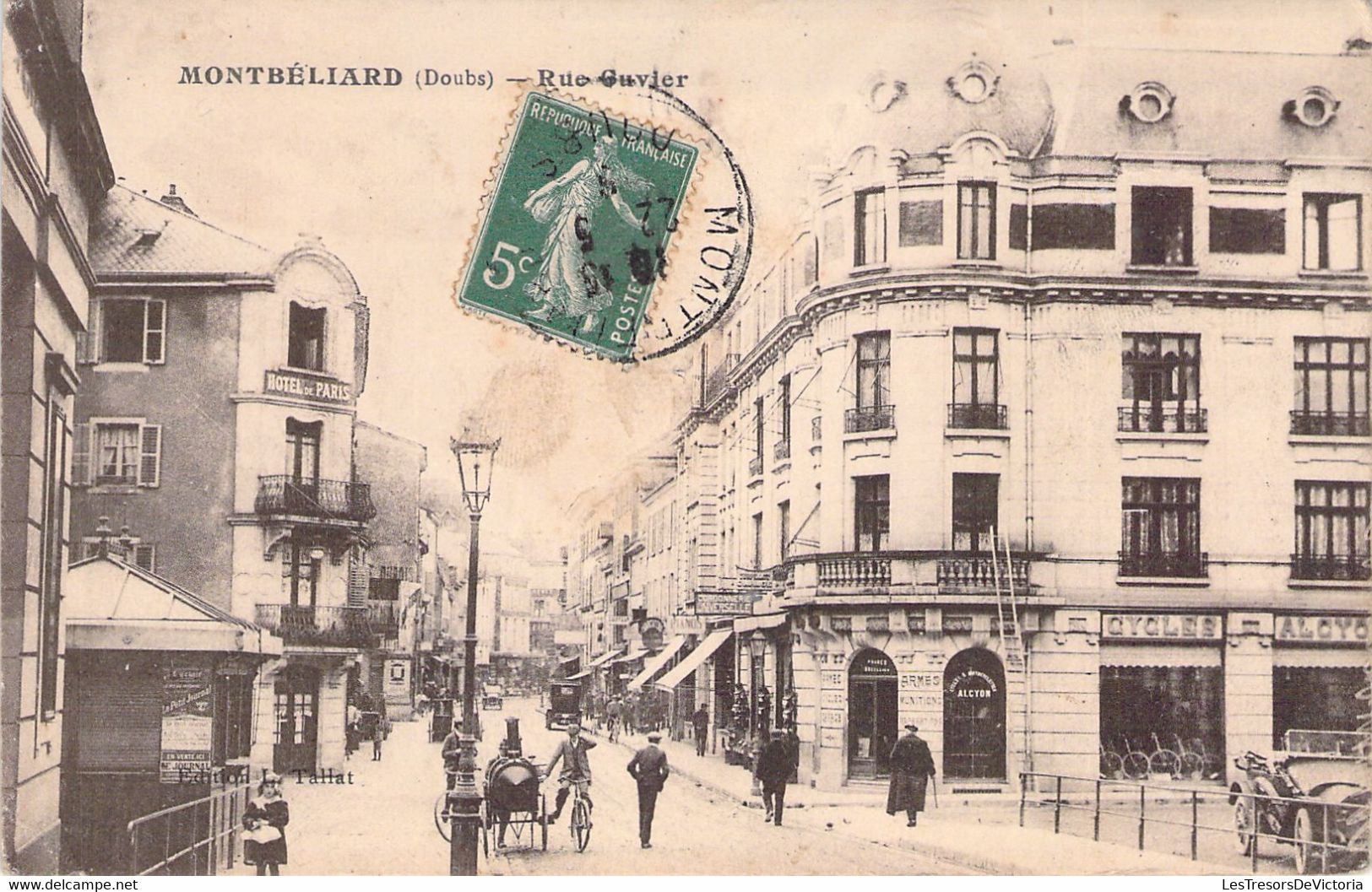 CPA FRANCE - 25 - MONTBELIARD - Rue Cuvier - Eduard Tallat - Montbéliard