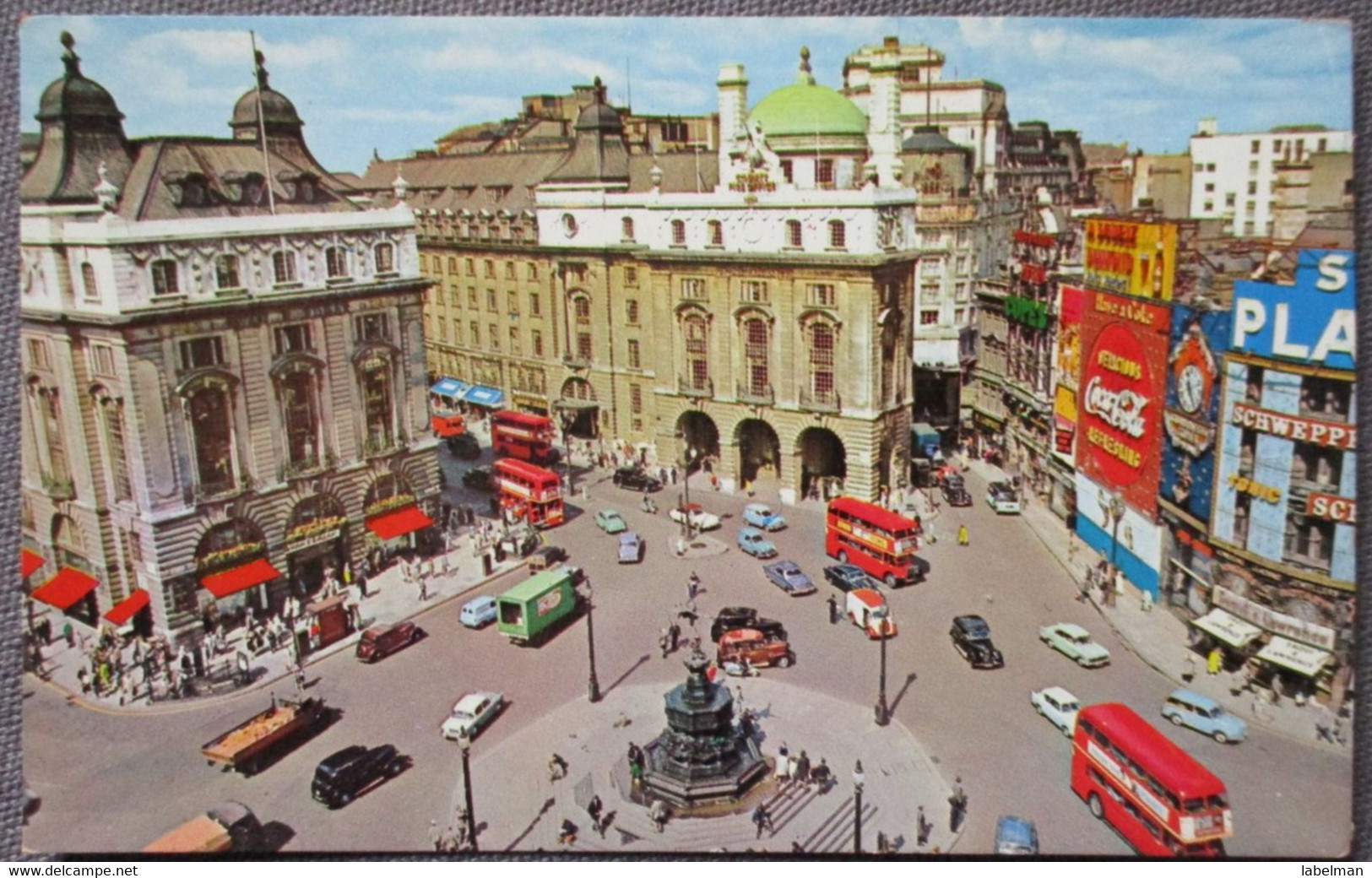 ENGLAND UK UNITED KINGDOM LONDON EROS STATUE PICCADILLY CIRCUS PC CP POSTCARD ANSICHTSKARTE CARTE POSTALE AK CARTOLINA - Stonehenge