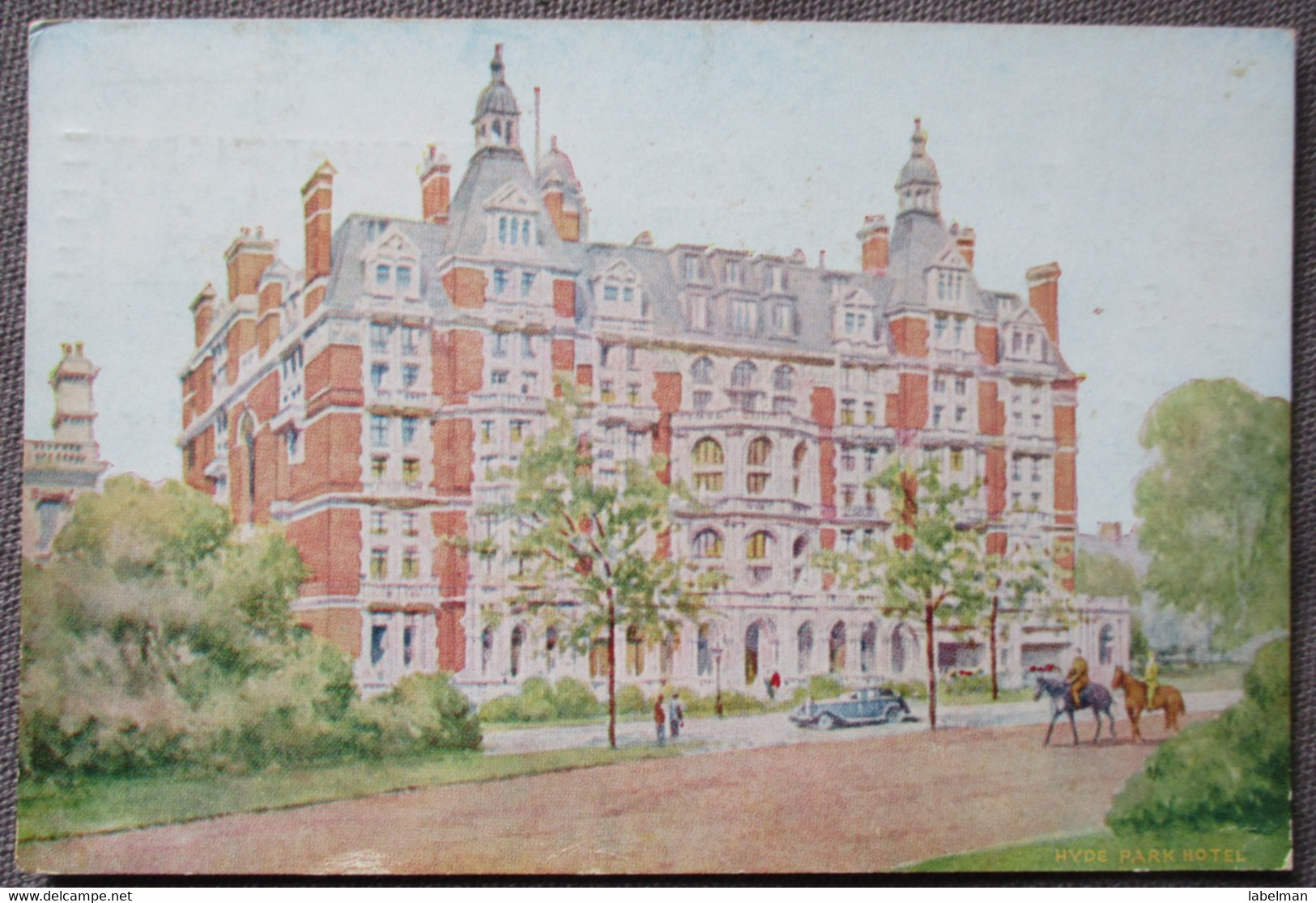 ENGLAND UK UNITED KINGDOM LONDON HYDE PARK HOTEL KNIGHTBRIDGE PC CP POSTCARD ANSICHTSKARTE CARTE POSTALE AK CARTOLINA - Stonehenge