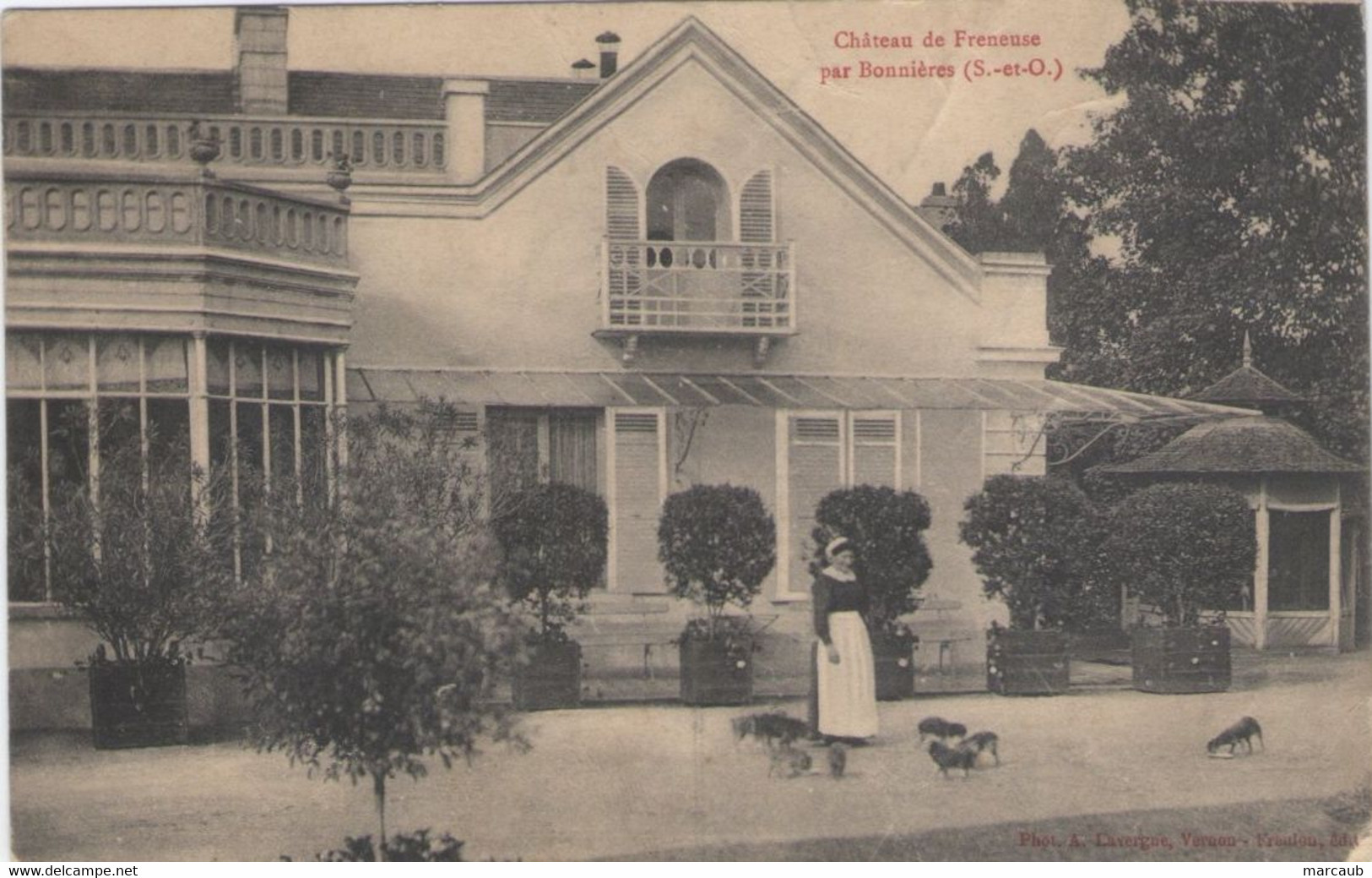 CPA 78 Yvelines - Château De FRENEUSE - Freneuse