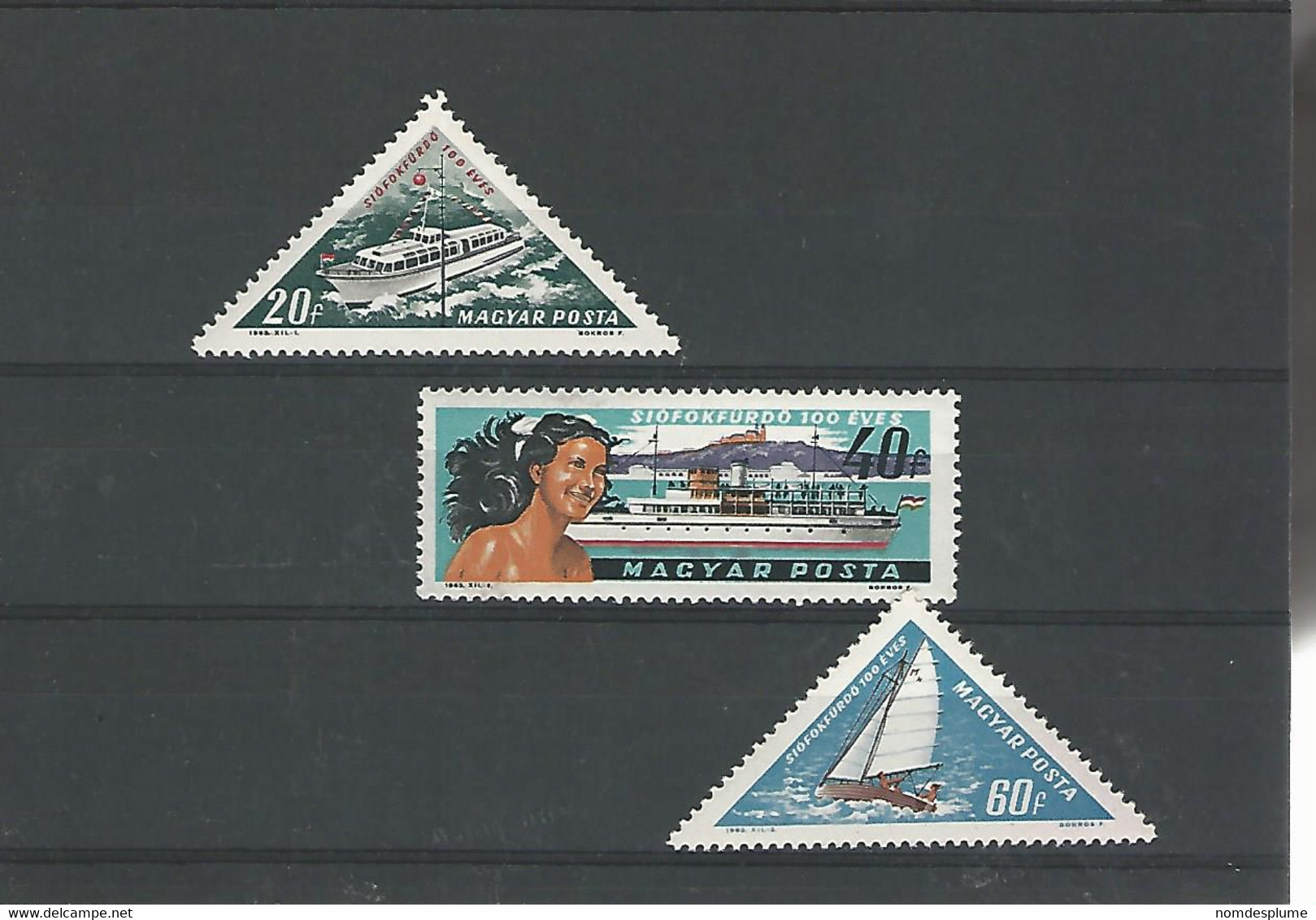 57158) Collection Hungary Ships   Mint MNH - Sammlungen