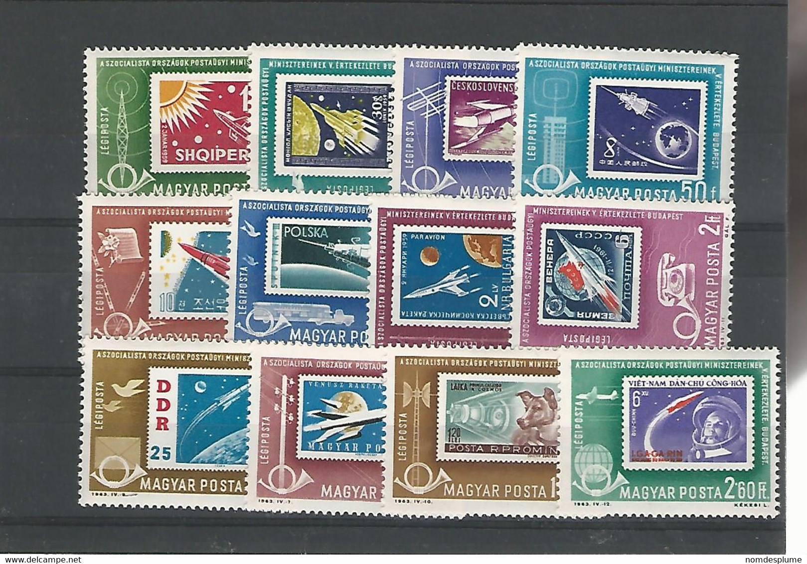 57165) Collection Hungary  Space Mint MNH - Sammlungen