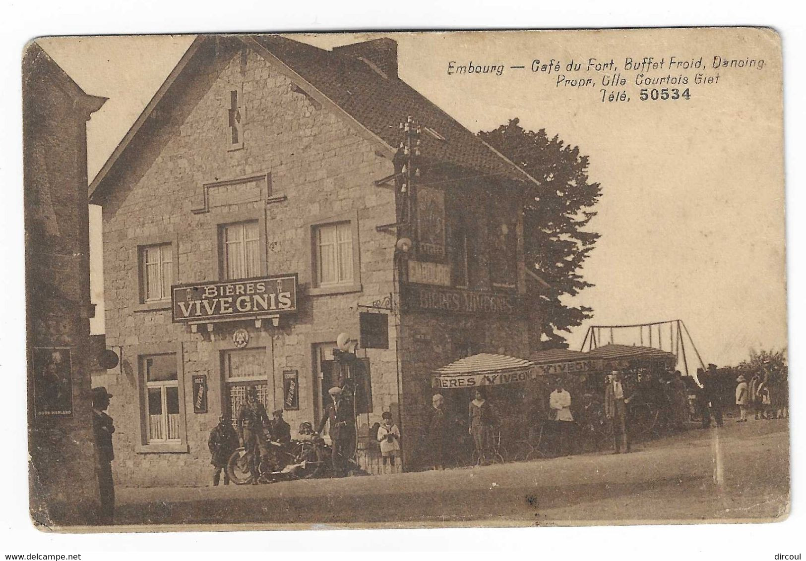 51100  Embourg   Cafe   Du  Fort   Bieres  Vivegnis - Chaudfontaine